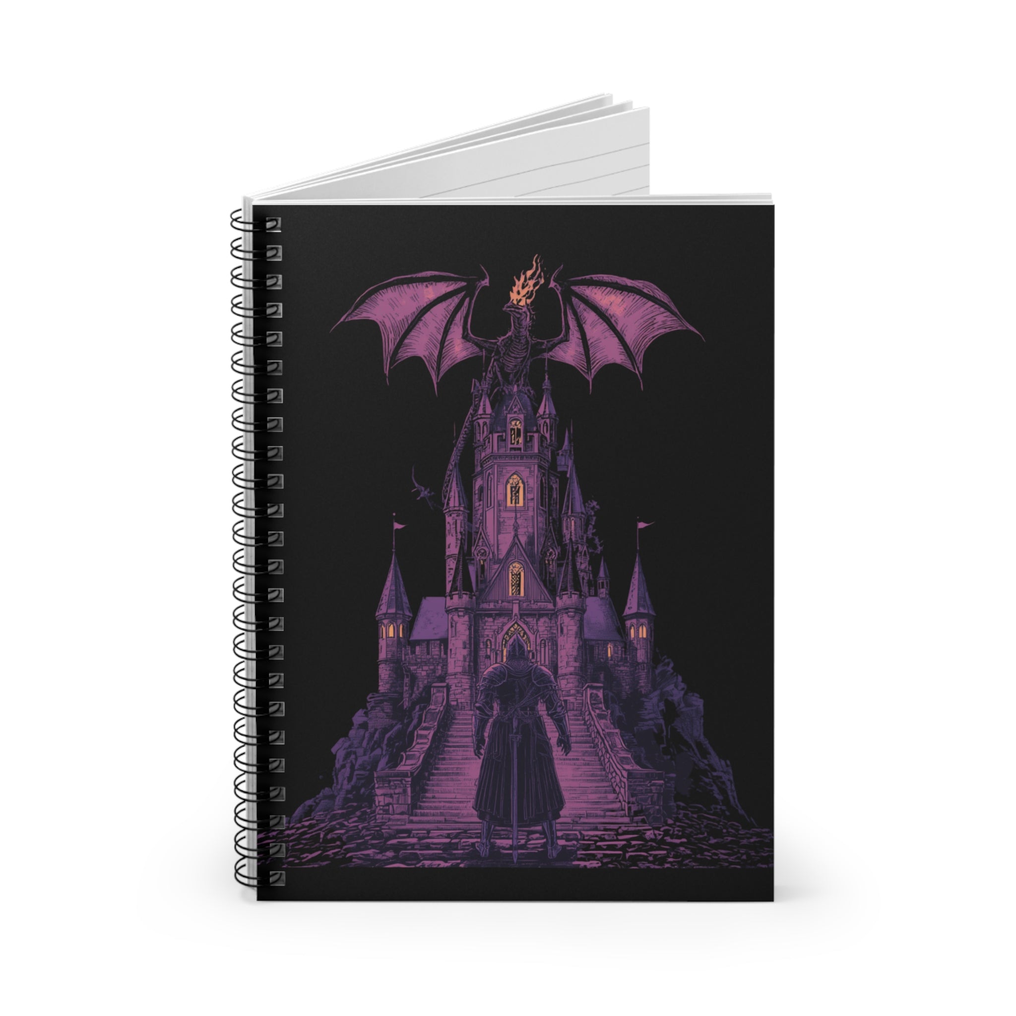 Journal | Gothic Dragon Castle Spiral Notebook for Fantasy Fans