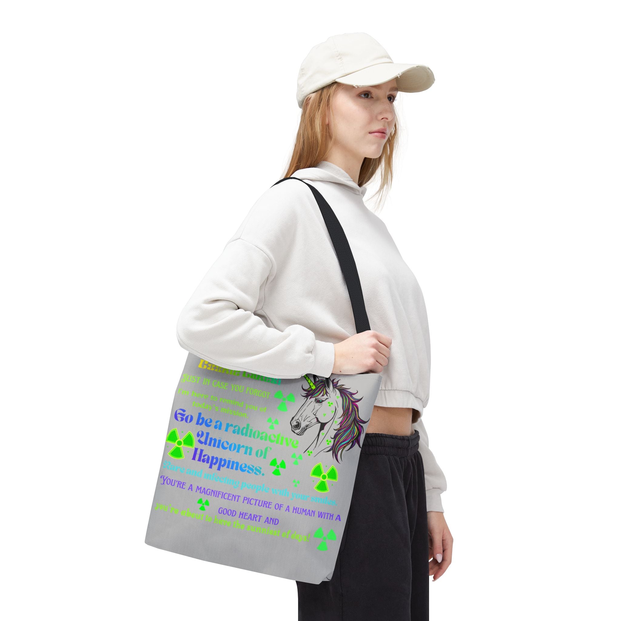 Tote Bag | Radiant Neon Graphic Tote
