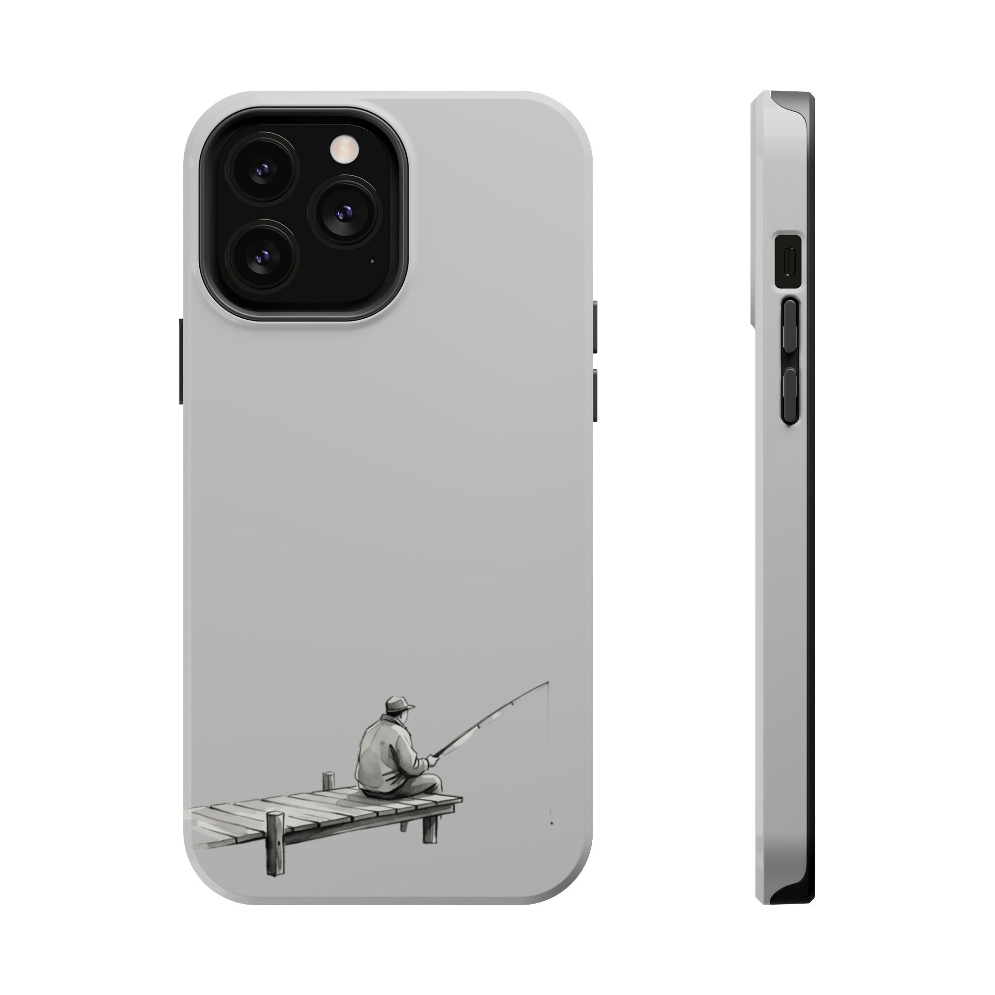 Phone Case | Fishing Dock Minimalist Magnetic Impact-Resistant Case
