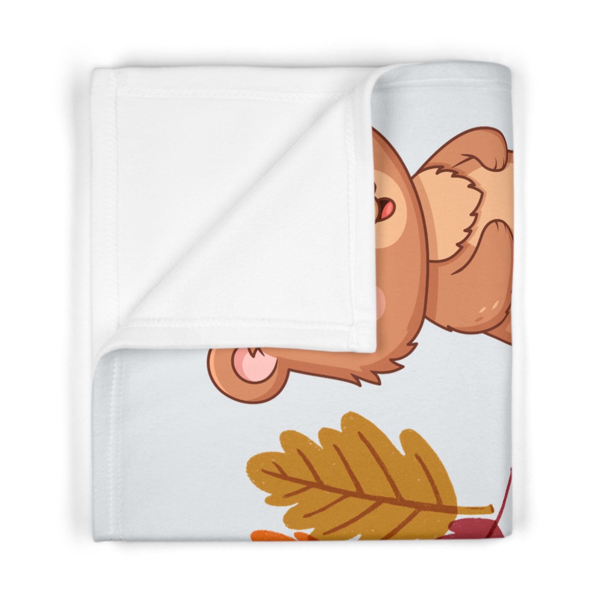 Baby Blanket | Soft Fleece Autumn Forest Friends