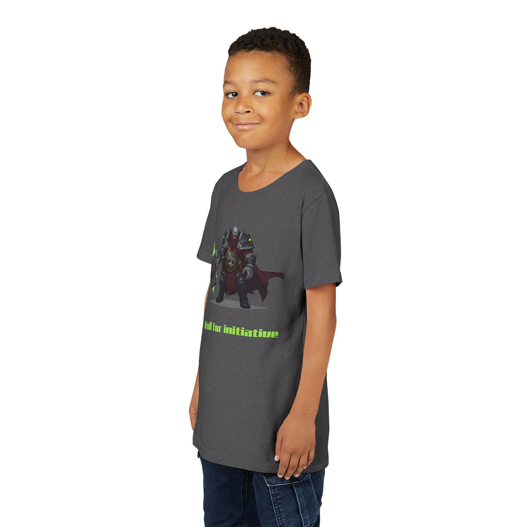 T-Shirt | 'Roll for Initiative' Fantasy RPG Character Youth Tee