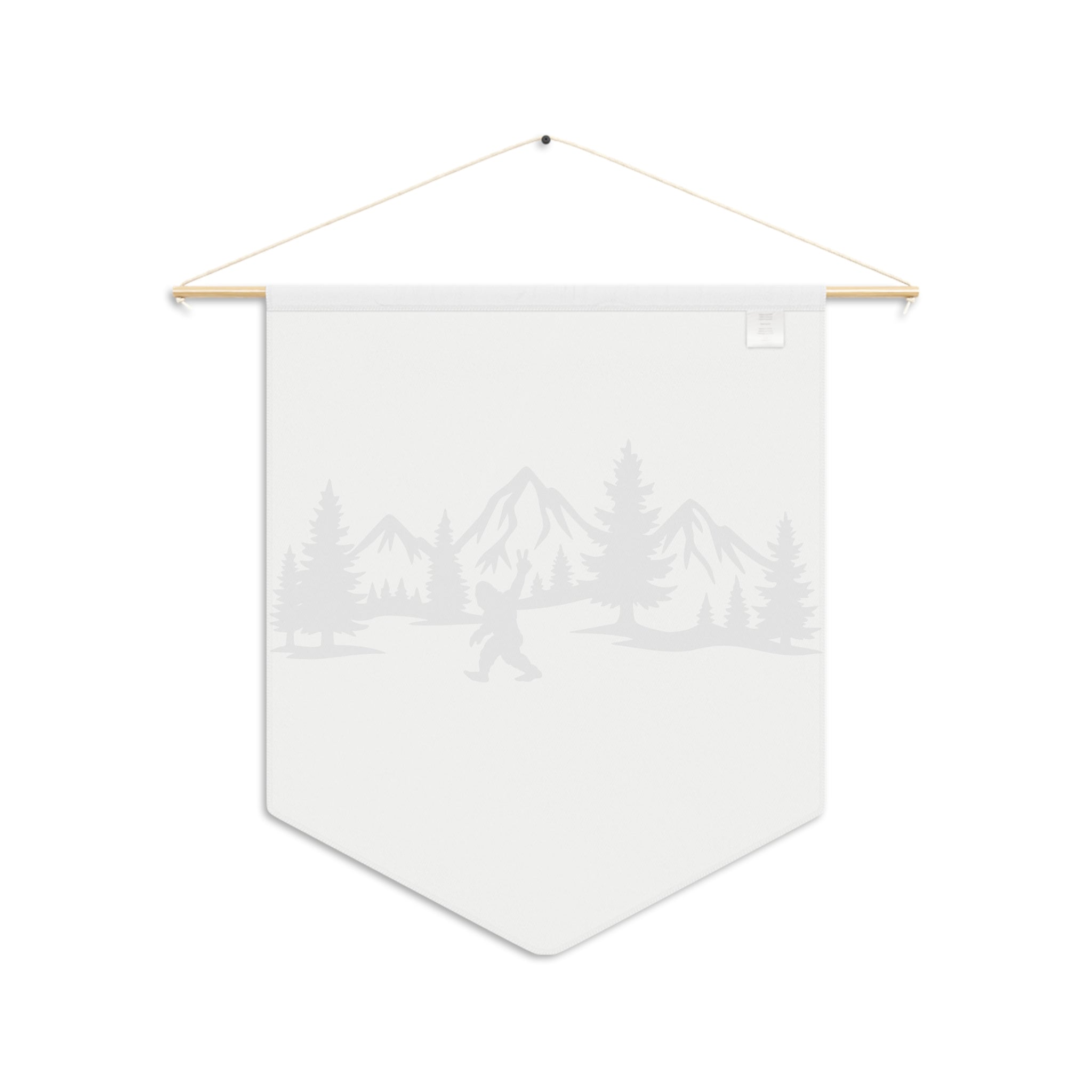 Pennant Banner | 'Peace, I'm Out'–Bigfoot Wall Decor