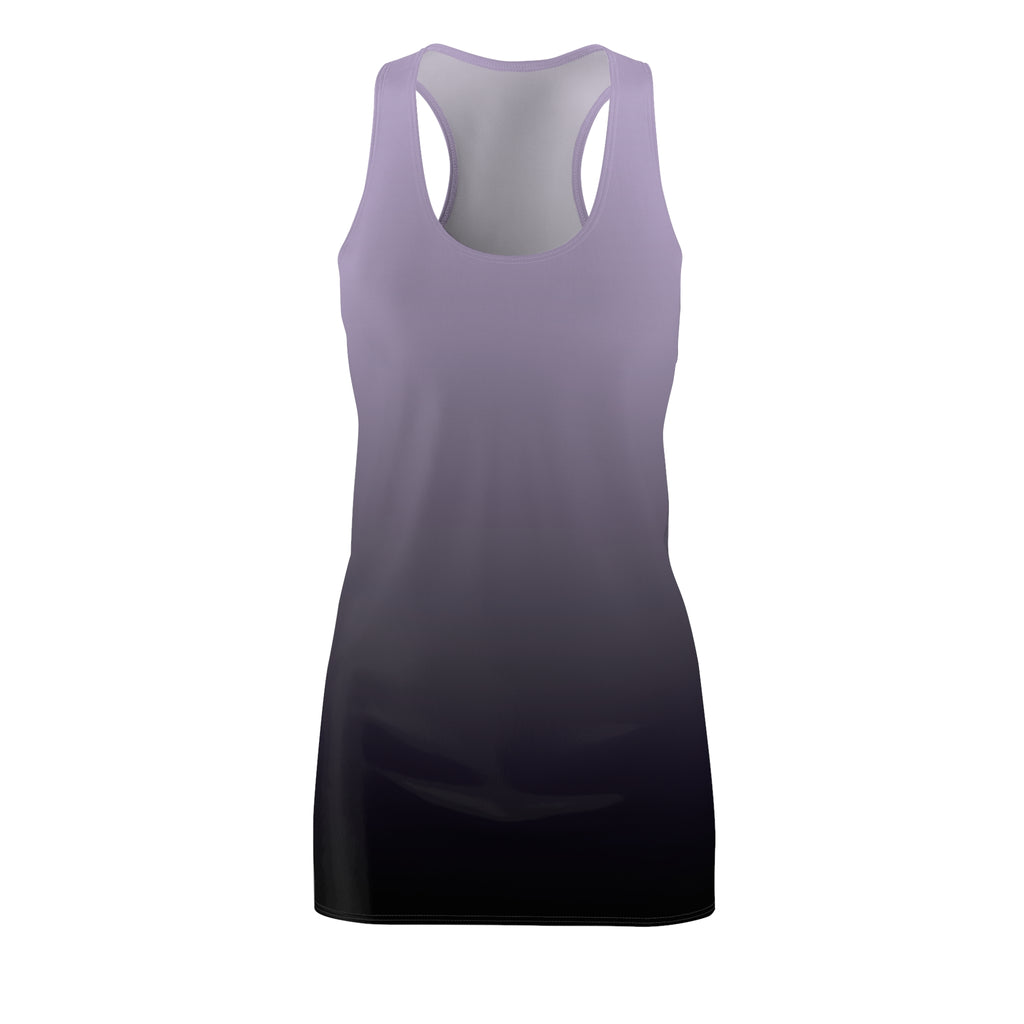 Women's Racerback Dress | Lavender to Black Women's Tank Dress