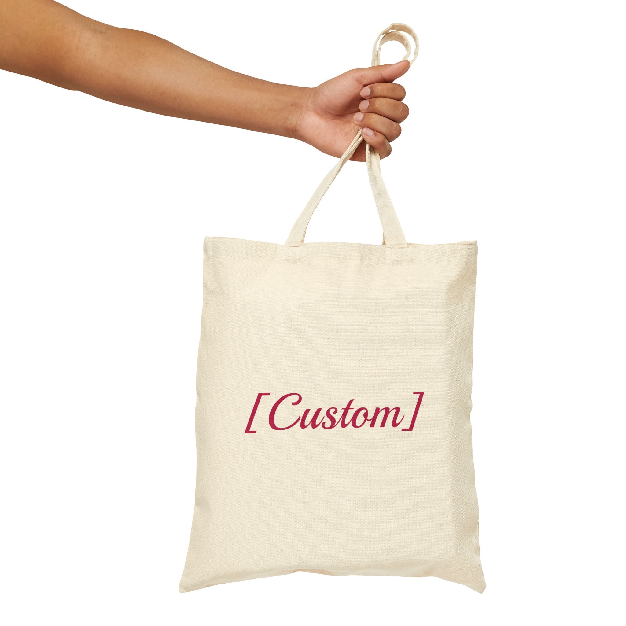 Tote Bag | Personalized Cotton Canvas Shopper