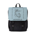 Blue Floral Mom Life Hustle Casual Backpack