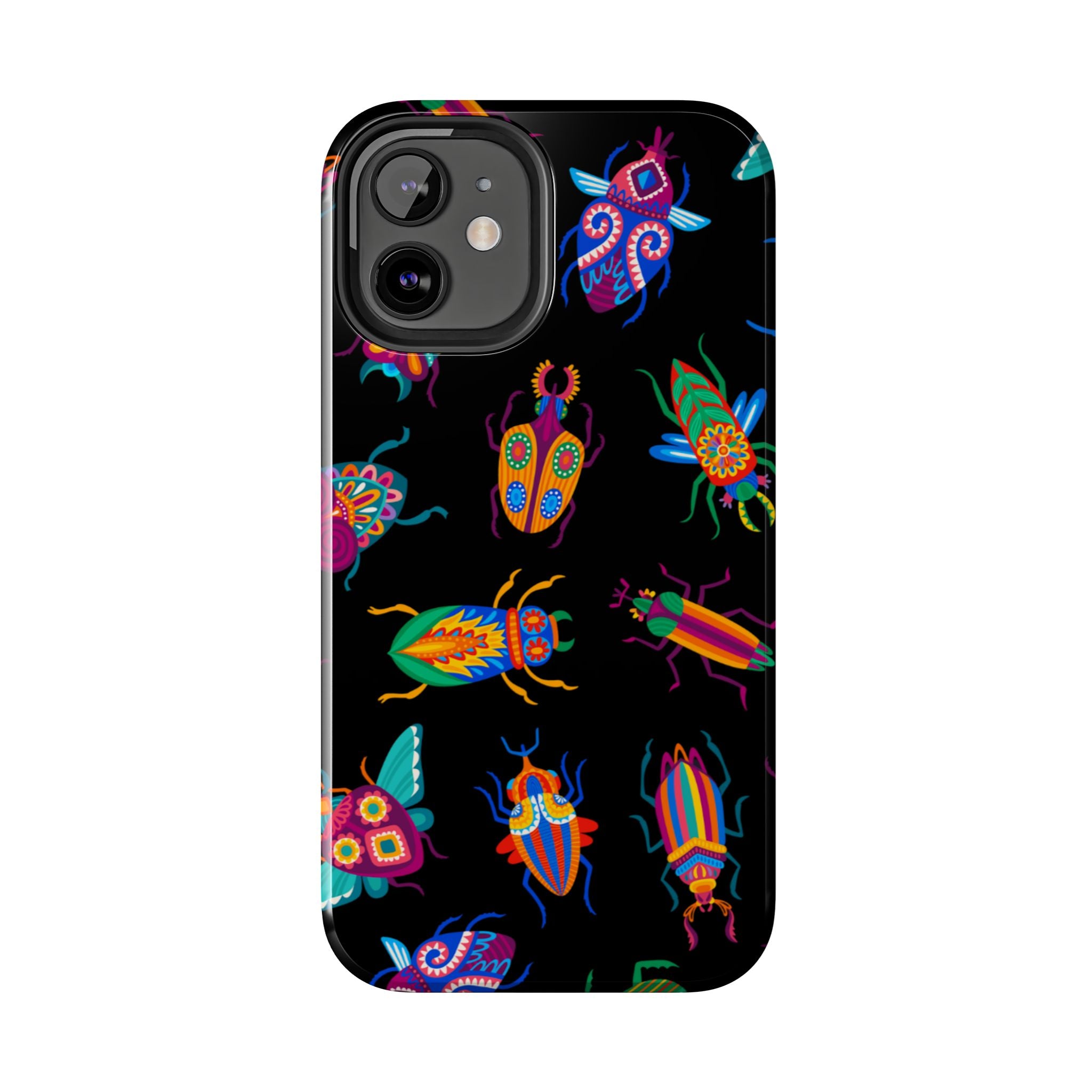 Phone Case | Neon Beetle Pattern Tough Protective Cover