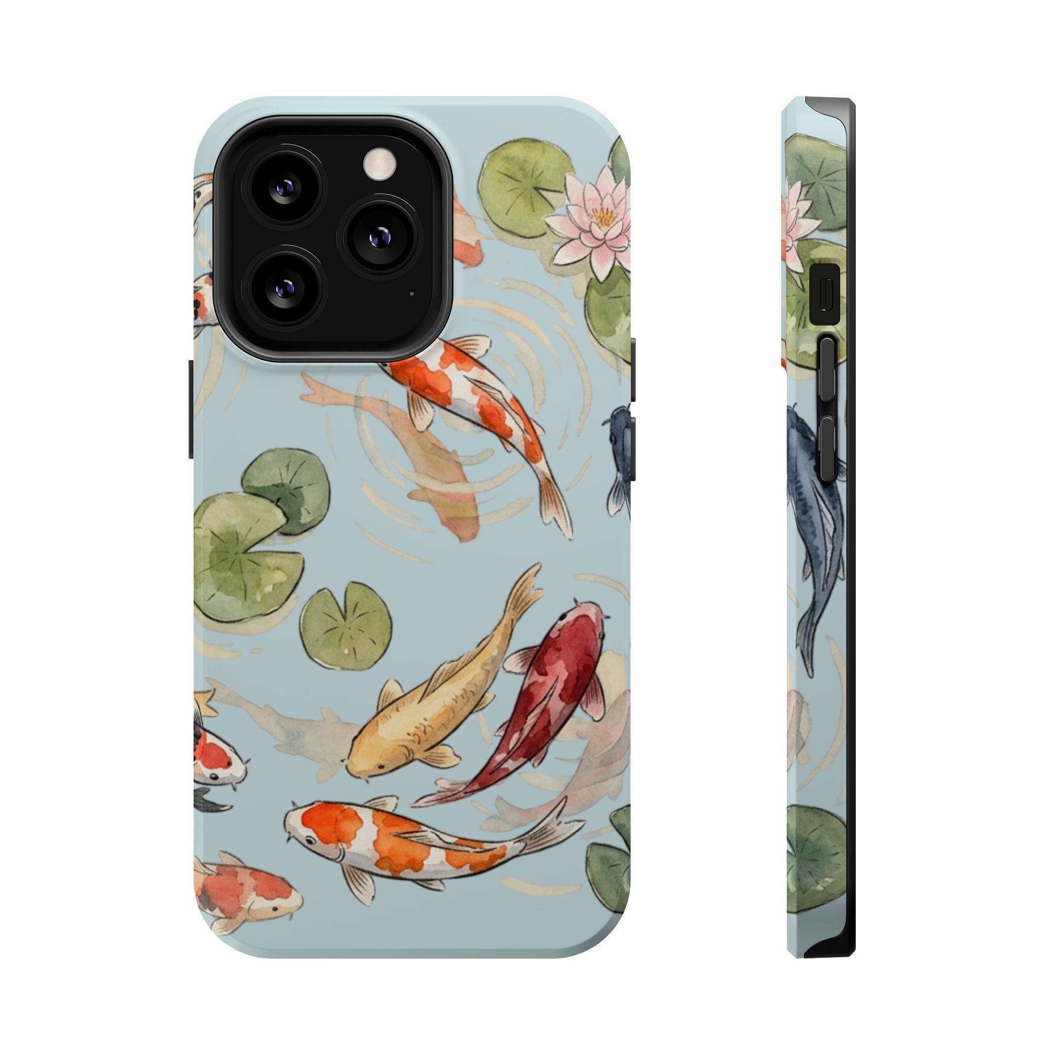 Phone Case | Koi Pond Magnetic Impact-Resistant Phone Cover