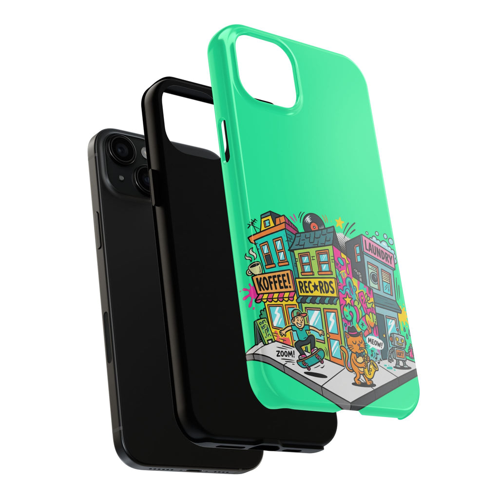 Phone Case | Tough Protective Cover with Colorful Street Art