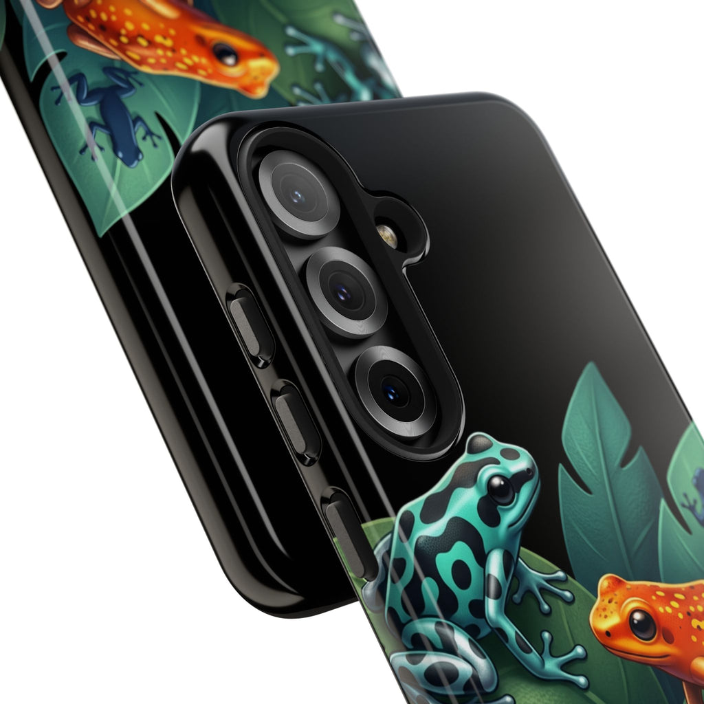 Phone Case | Colorful Dart Frog Design Tough Protective Case