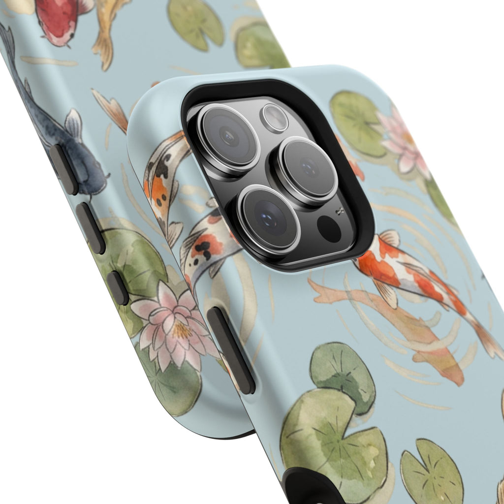 Phone Case | Koi Pond Magnetic Impact-Resistant Phone Cover