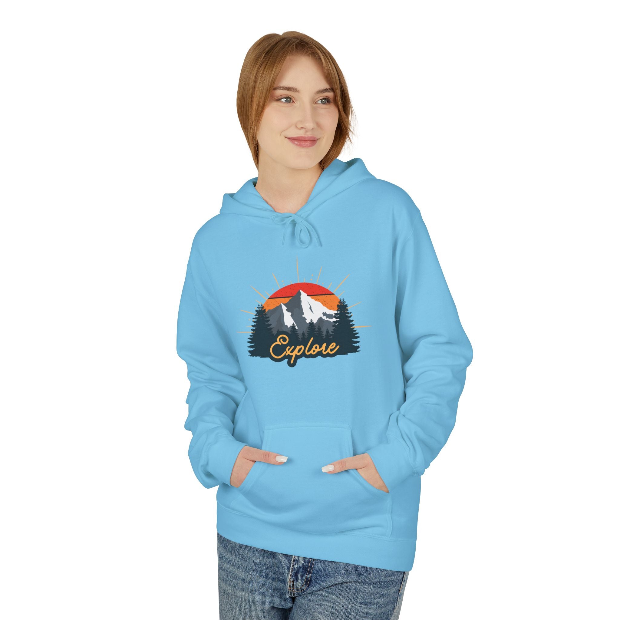 Hoodie | Unisex Nature 'Adventure' Pullover