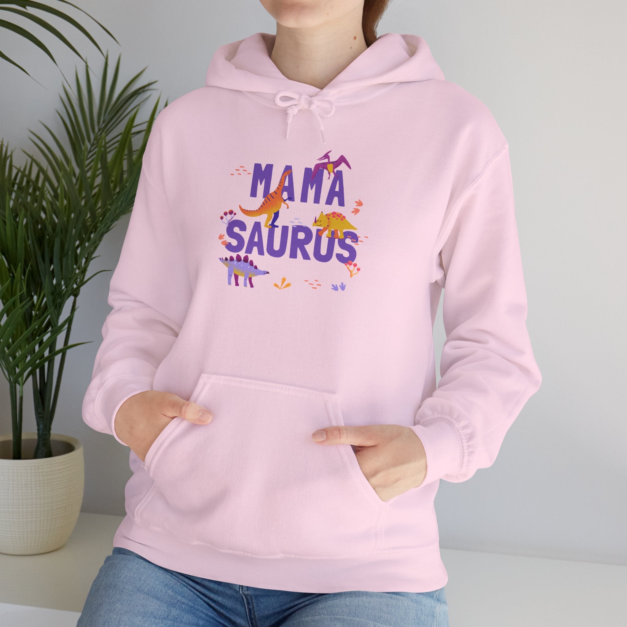 Hoodie | 'Mama Saurus' Graphic Sweatshirt