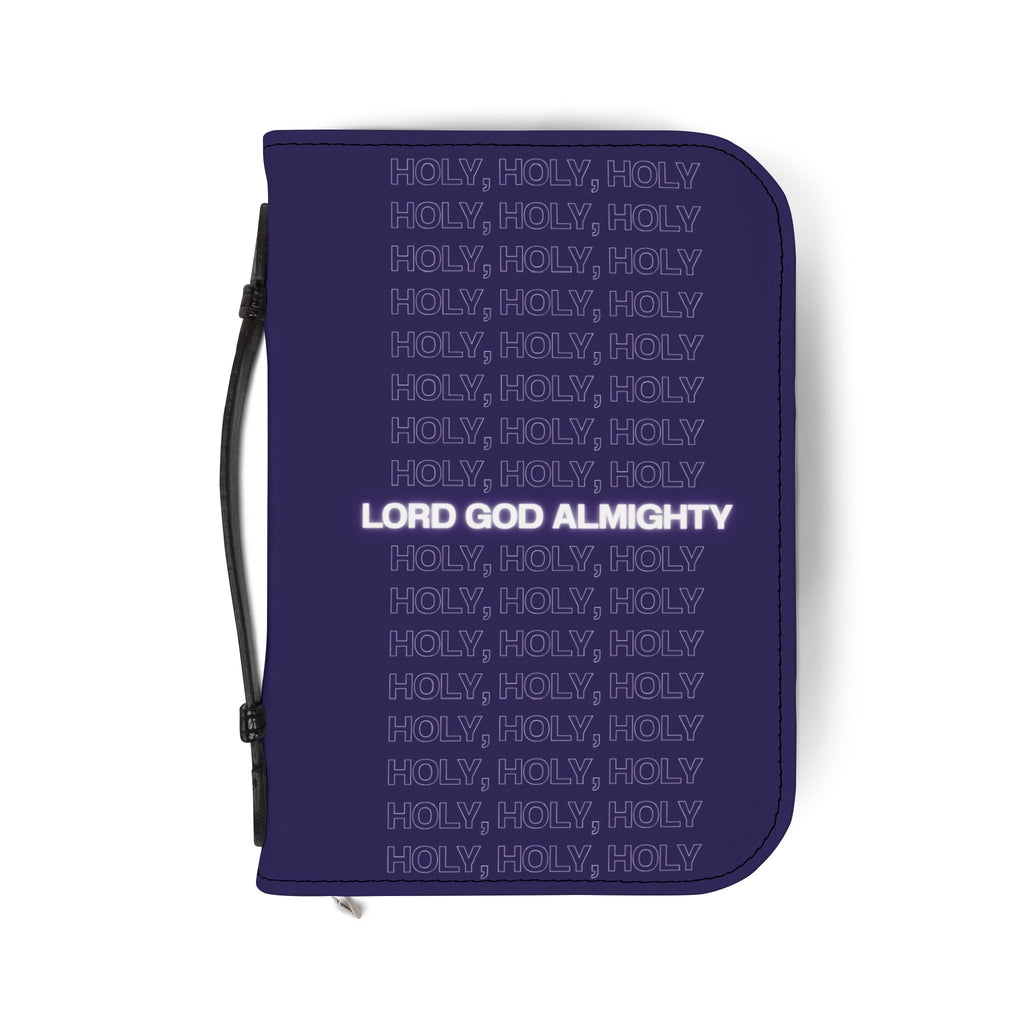 Bible Cover | 'Lord God Almighty' Zippered Scripture Organizer