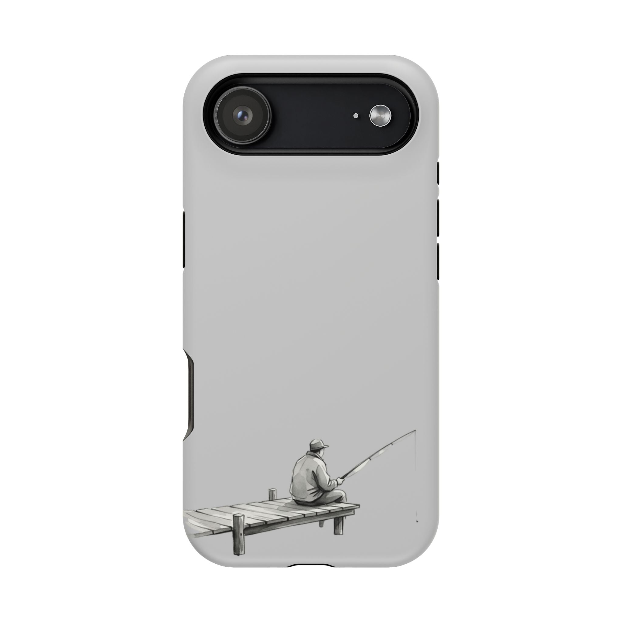 Phone Case | Fishing Dock Minimalist Magnetic Impact-Resistant Case
