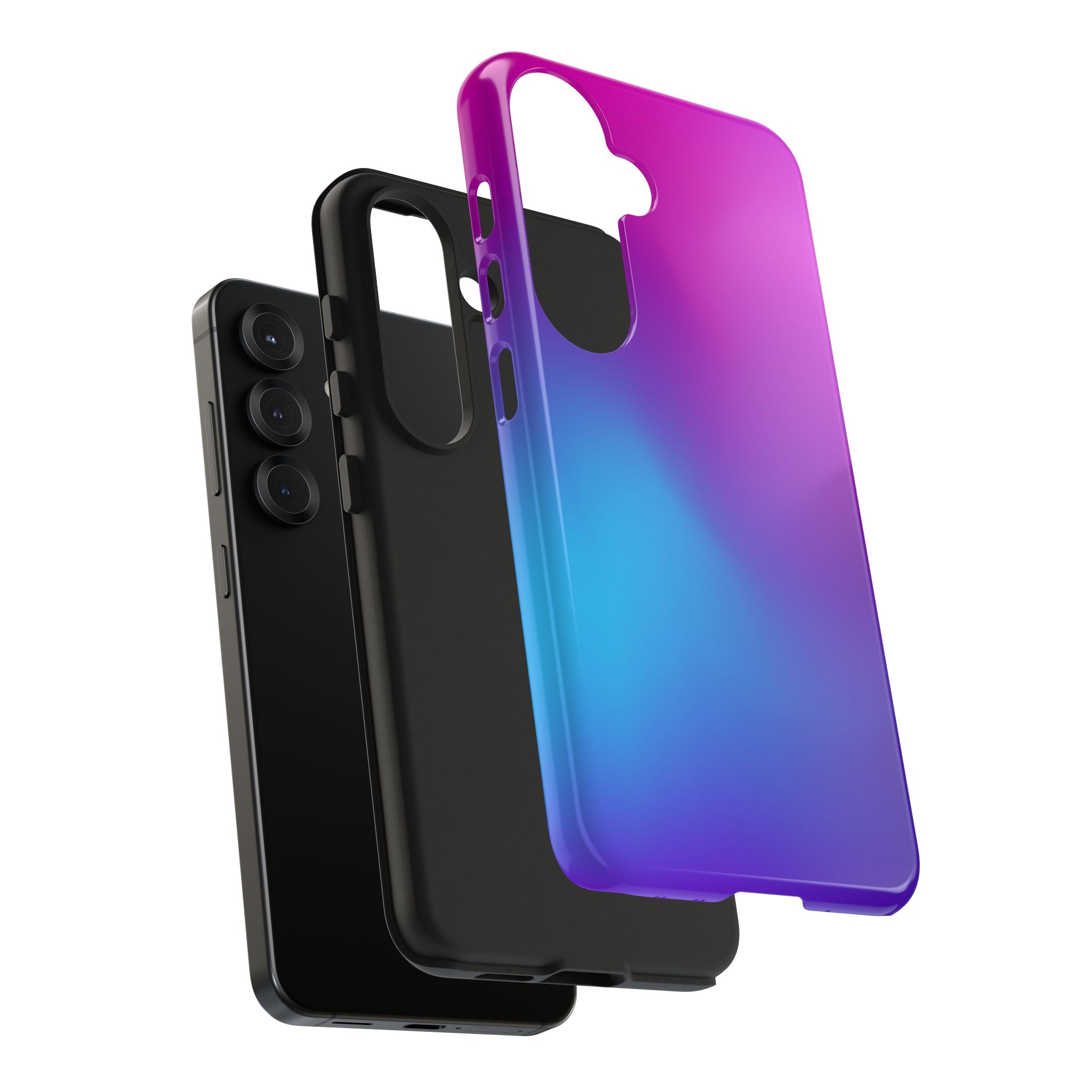 Phone Case | Purple Blue Ombre Tough Protective Case