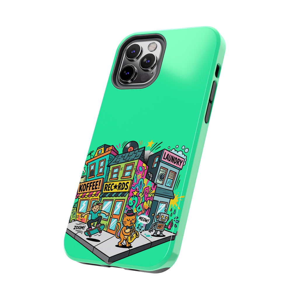 Phone Case | Tough Protective Cover with Colorful Street Art