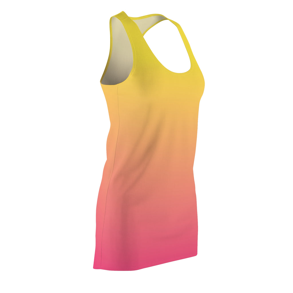 Women's Racerback Dress | Gradient Summer Sundress