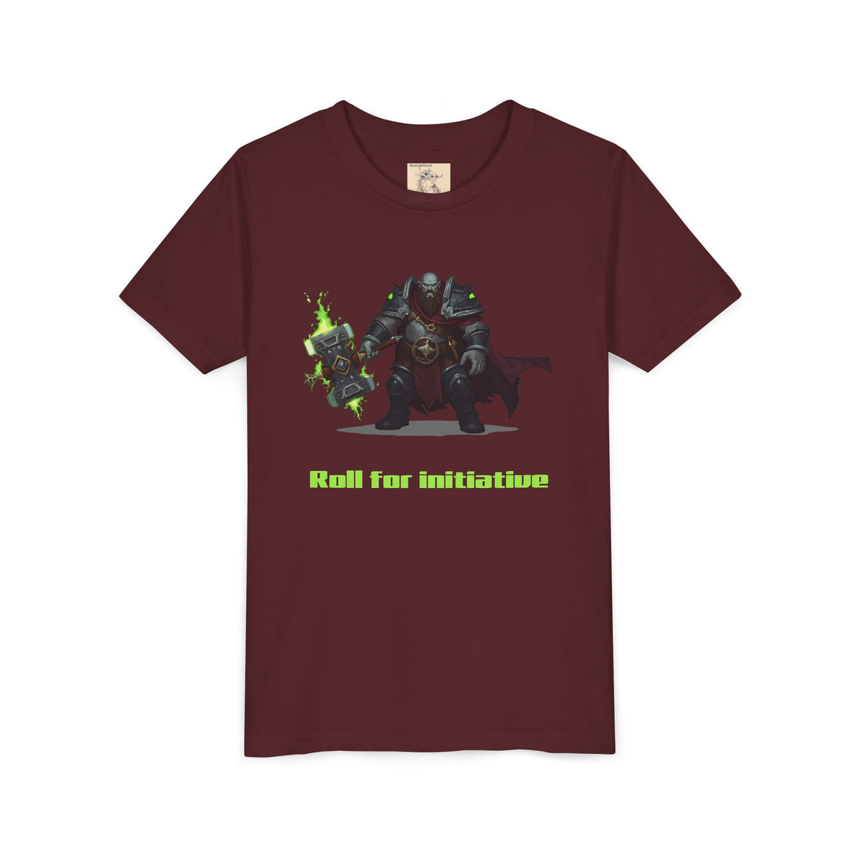 Custom 'Roll for Initiative' RPG Fantasy Character T-Shirt