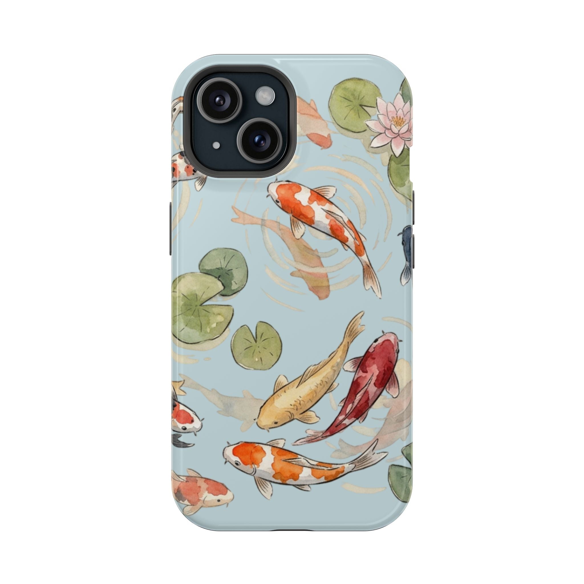 Phone Case | Koi Pond Magnetic Impact-Resistant Phone Cover