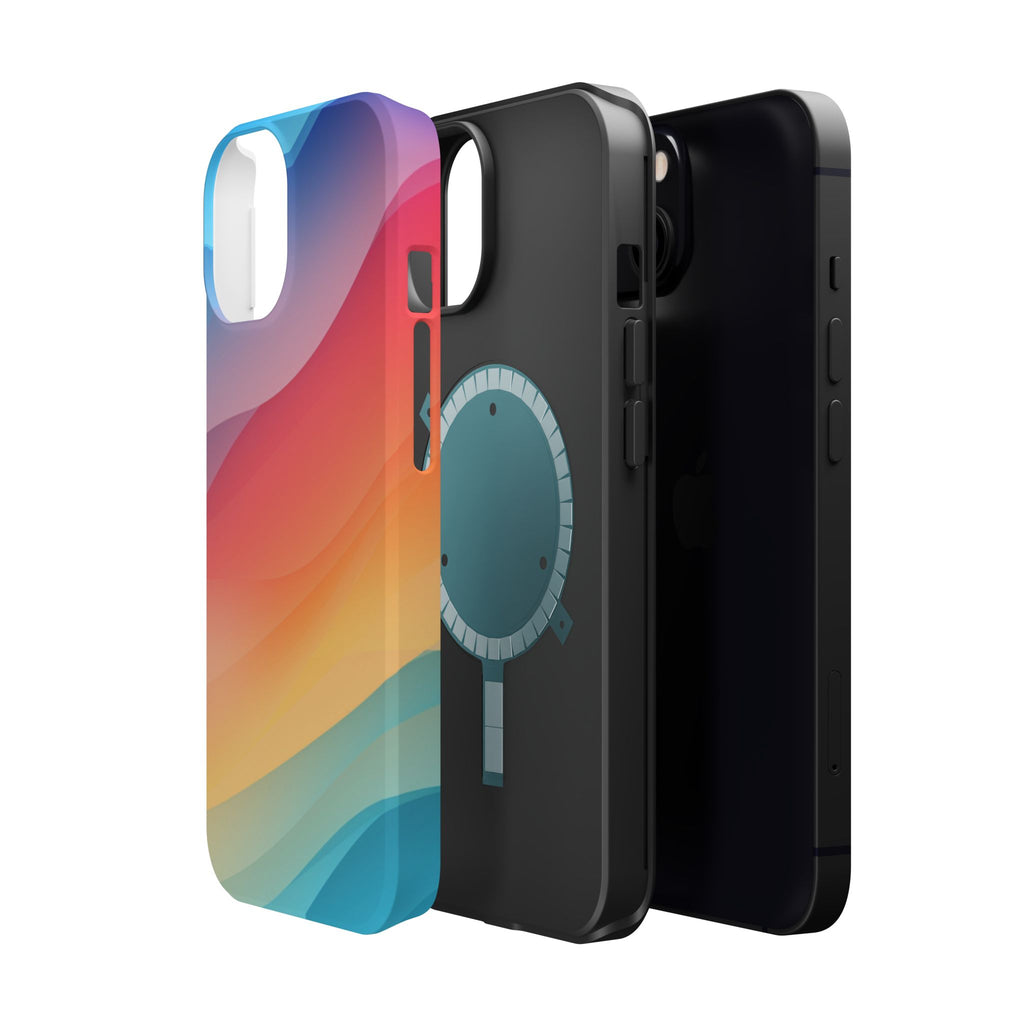 Phone Case | Gradient Sunset Magnetic Impact-Resistant Phone Shield