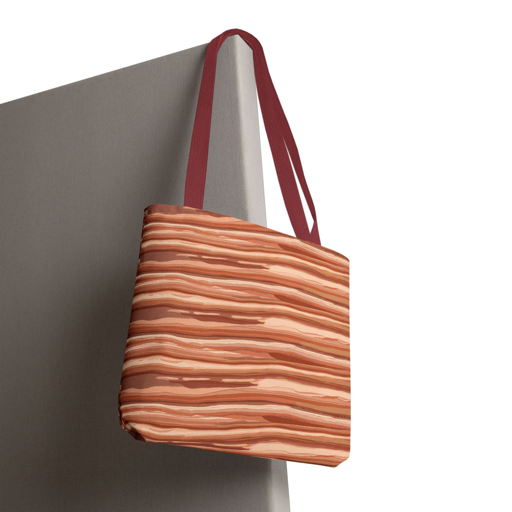 Tote Bag — Rustic All-Over-Print Canvas Tote