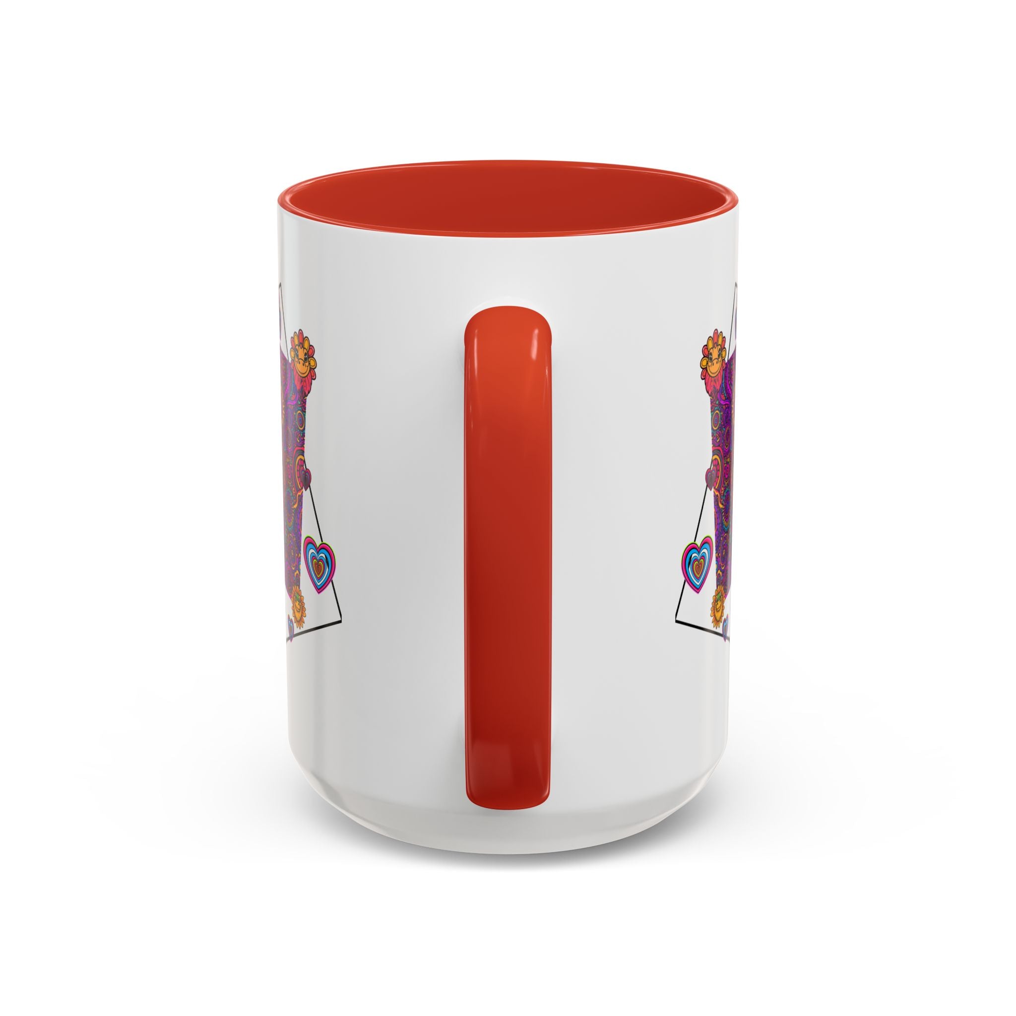 Coffee Mug | Psychedelic Lizards Accent Ceramic Mug