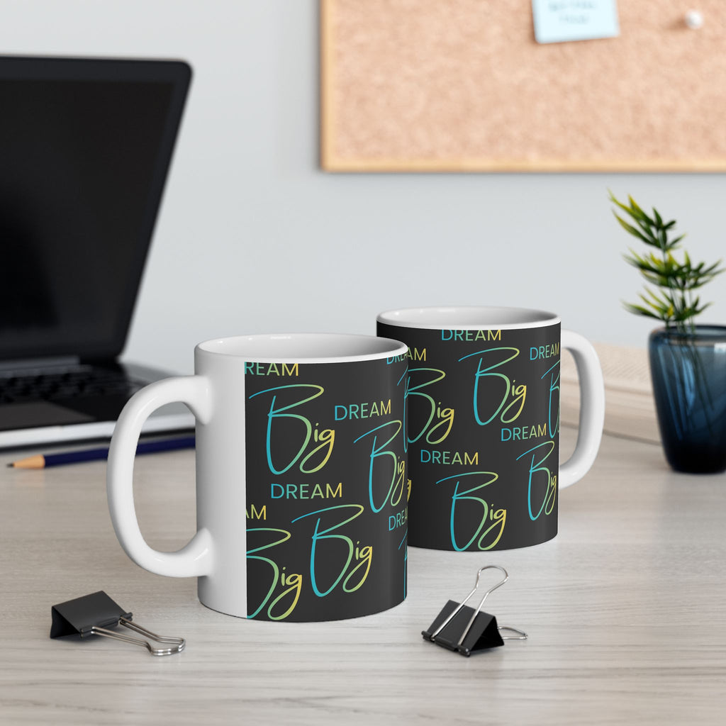 Coffee Mug | 'Big Dream' Inspirational Ceramic Mug