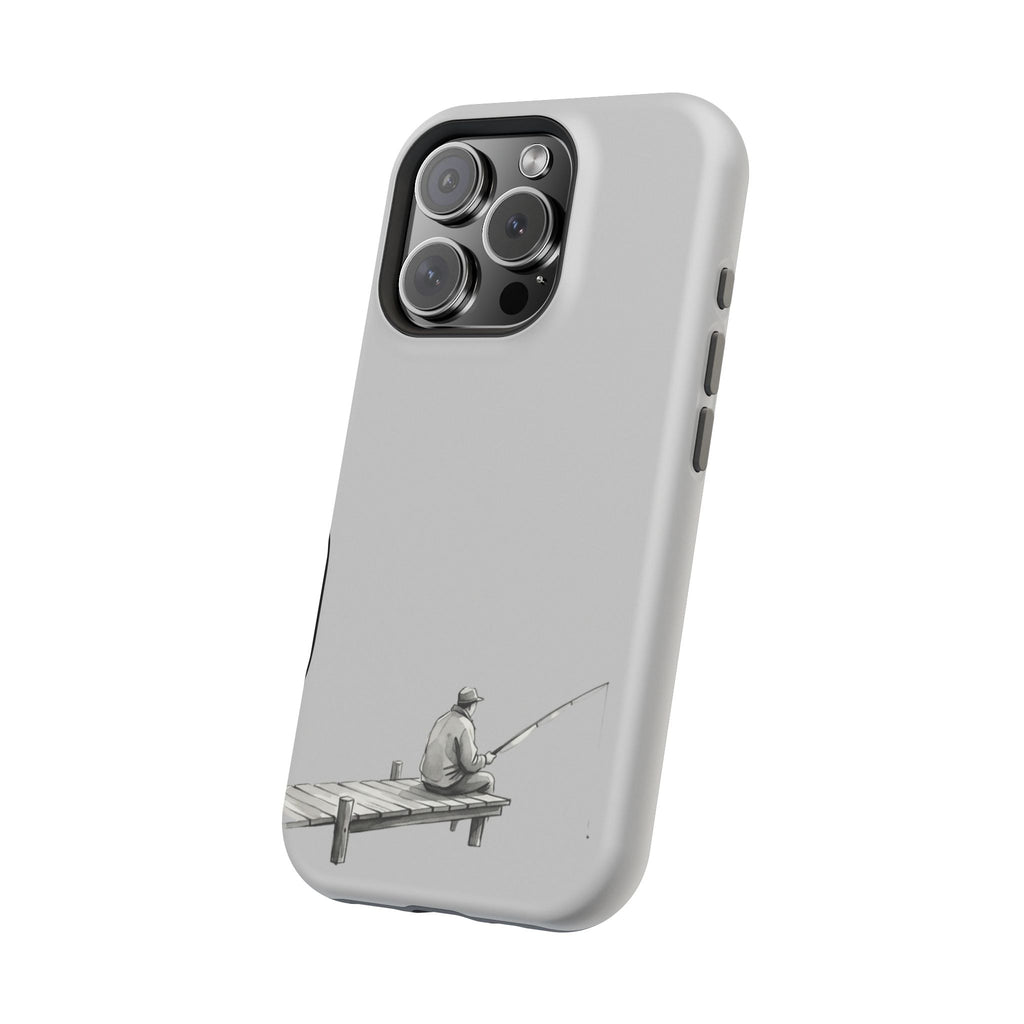 Phone Case | Fishing Dock Minimalist Magnetic Impact-Resistant Case