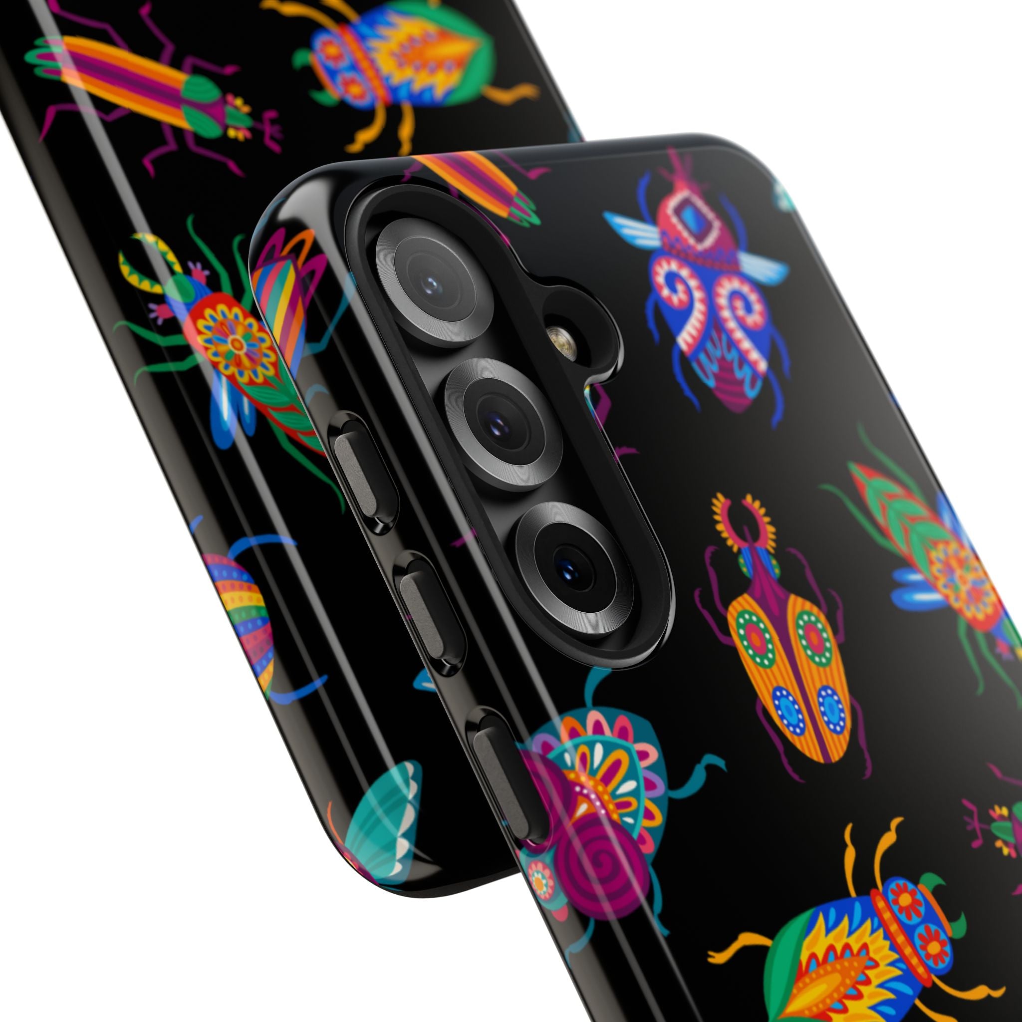 Phone Case | Neon Beetle Pattern Tough Protective Cover