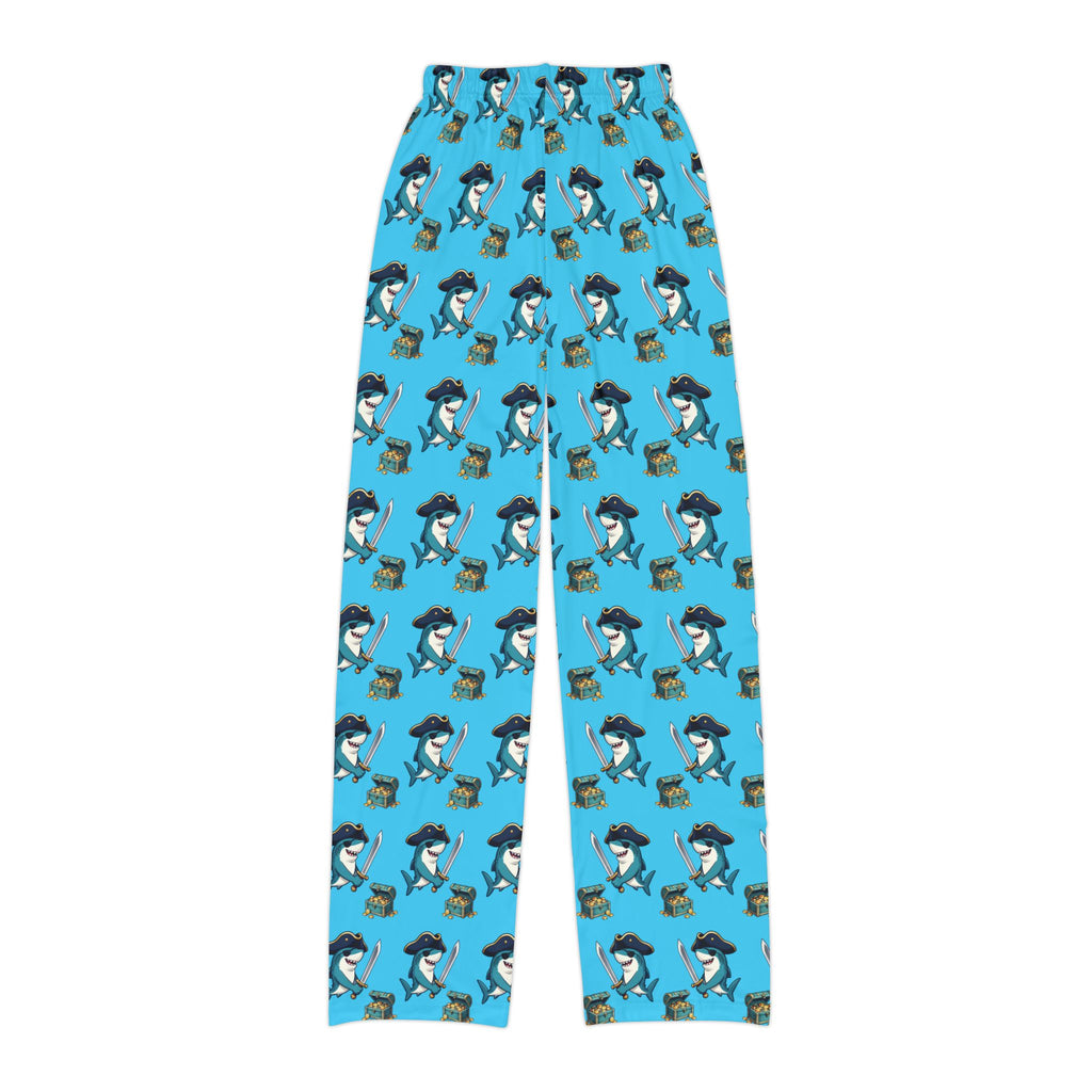 Pajama Pants | Shark Pirate Lounge Pants for Youth & Children