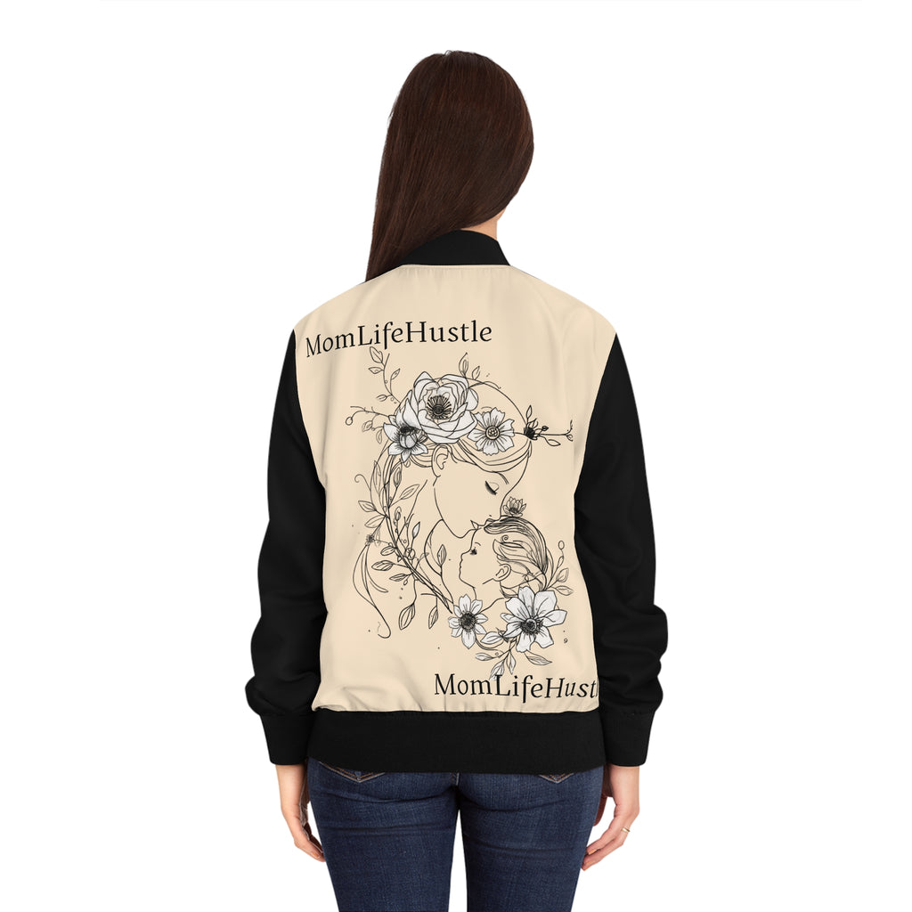MomLifeHustle Bomber Jacket