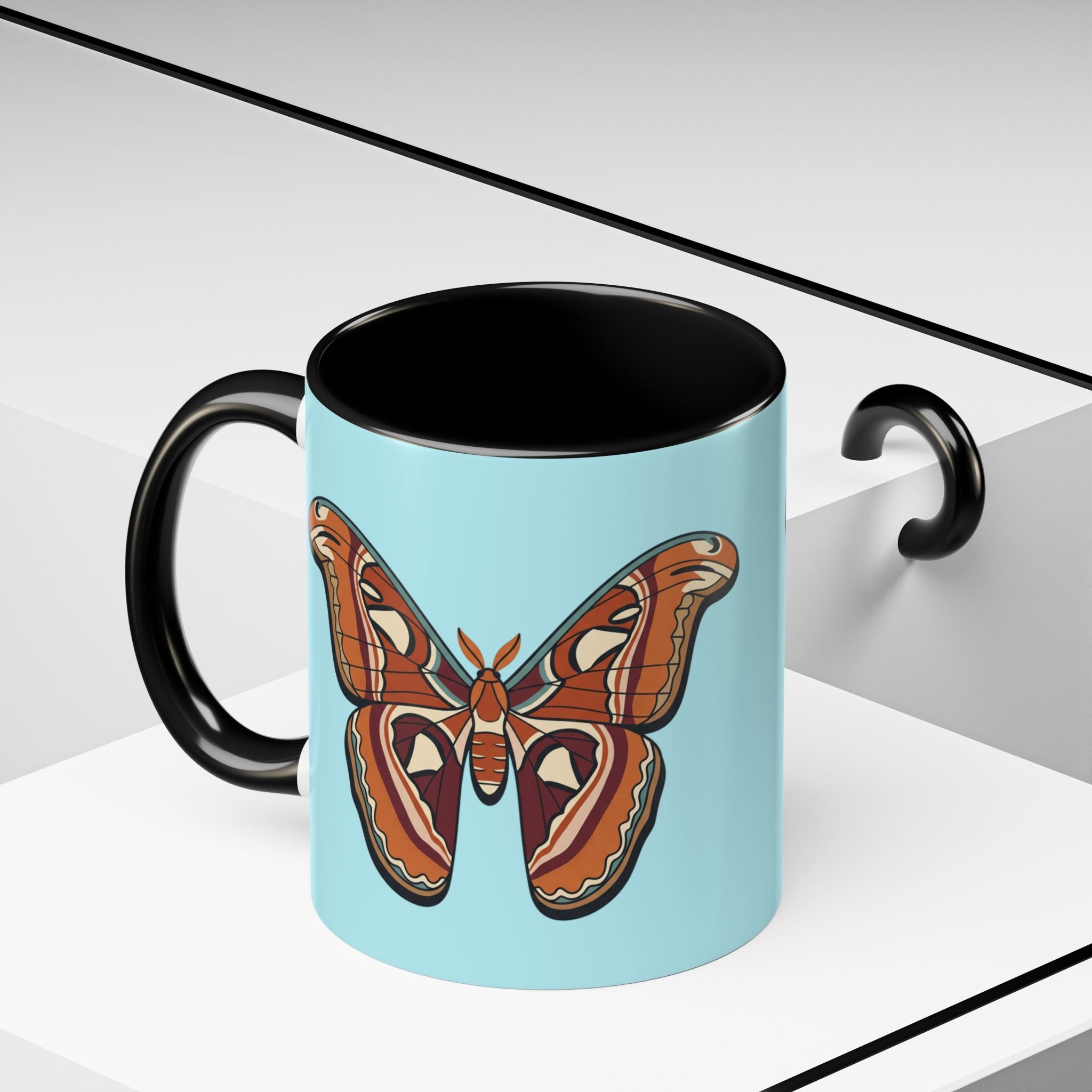 Coffee Mug | Rustic Atlas Moth Mug Accent Mug