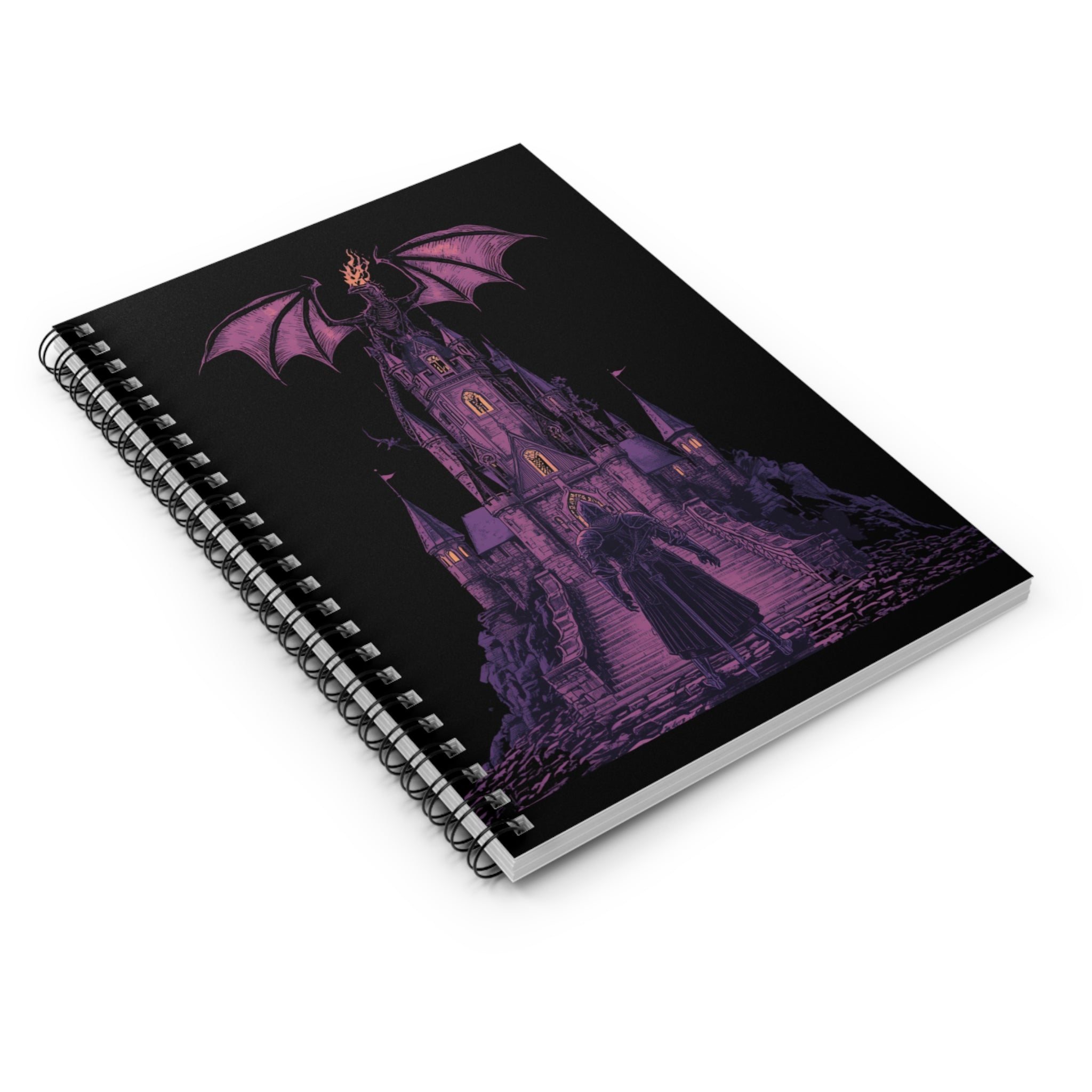 Journal | Gothic Dragon Castle Spiral Notebook for Fantasy Fans