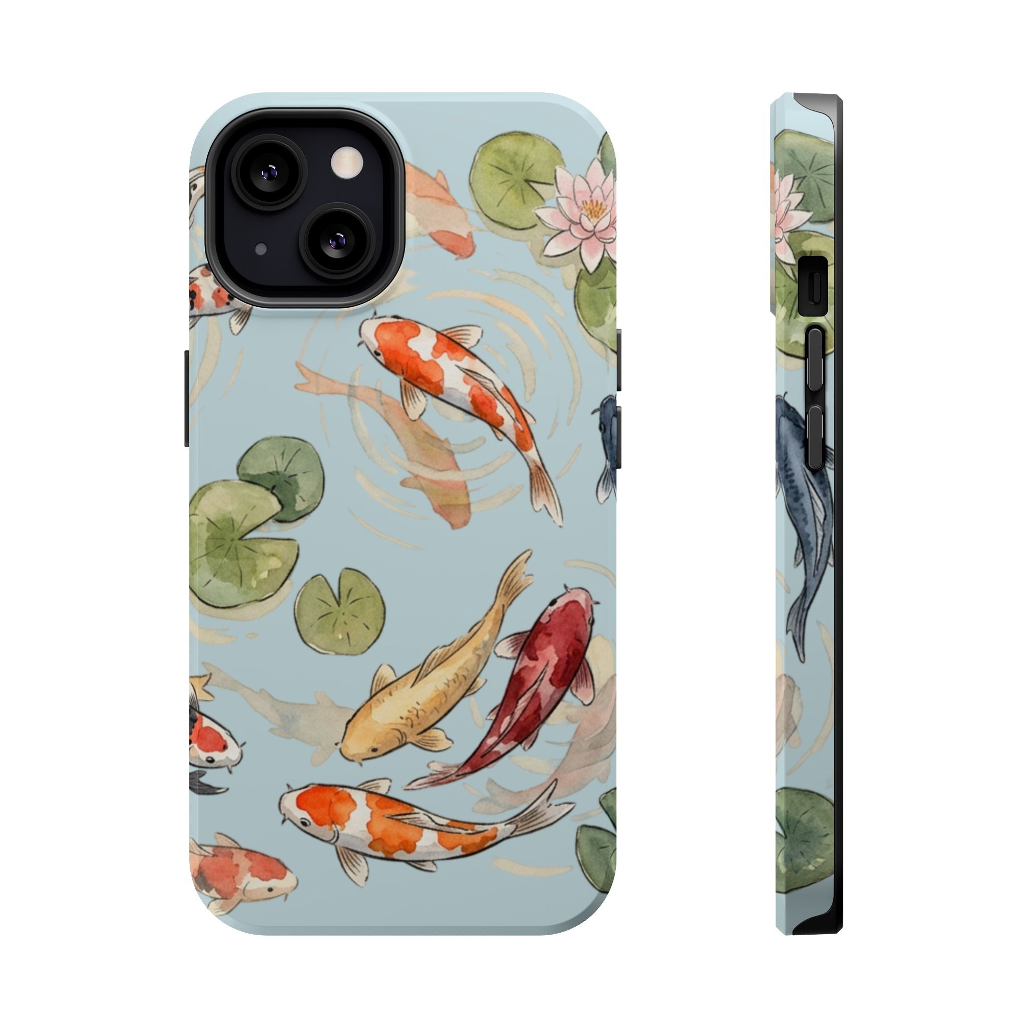 Phone Case | Koi Pond Magnetic Impact-Resistant Phone Cover
