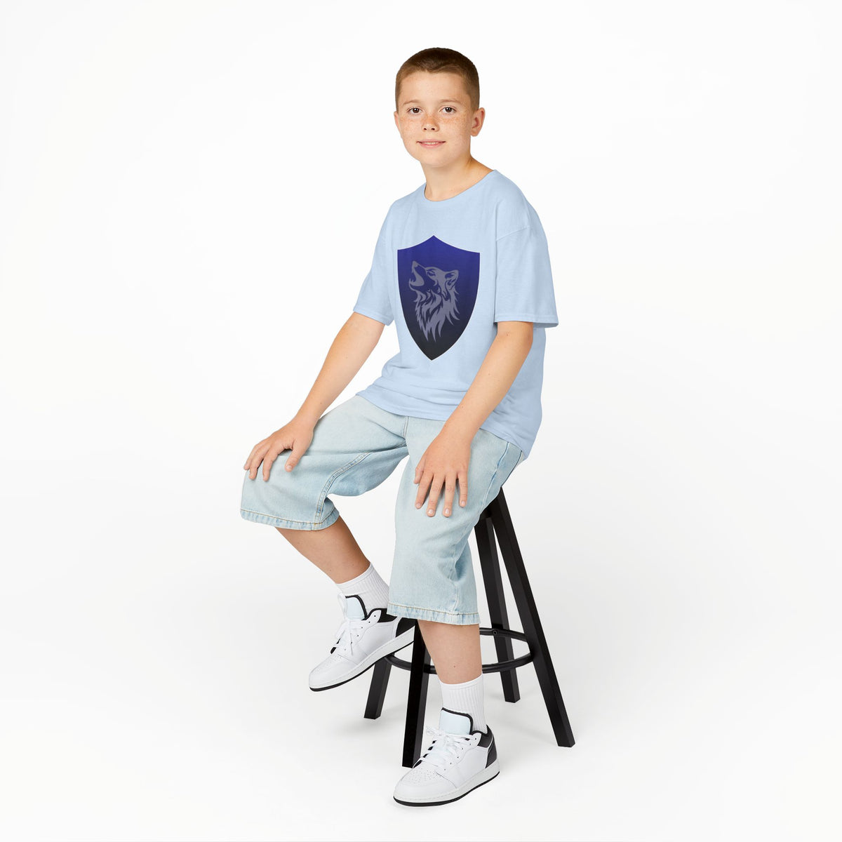 Wolf Shield Graphic T-Shirt