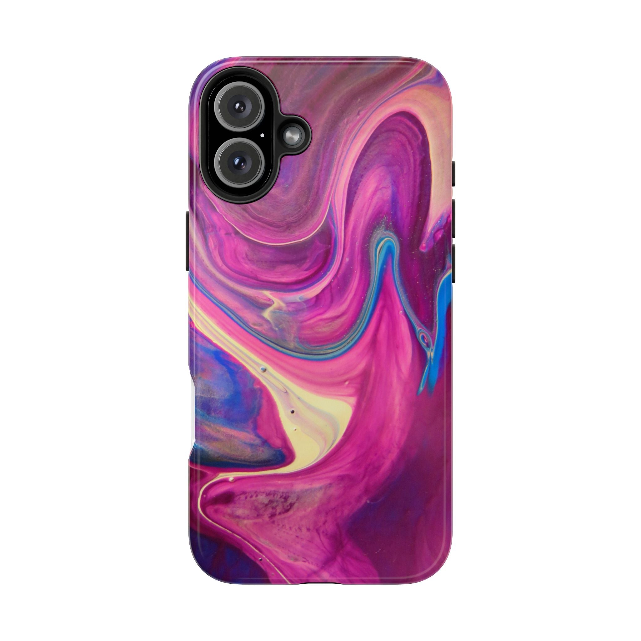 Phone Case | Protective Artistic Paint Pour Design