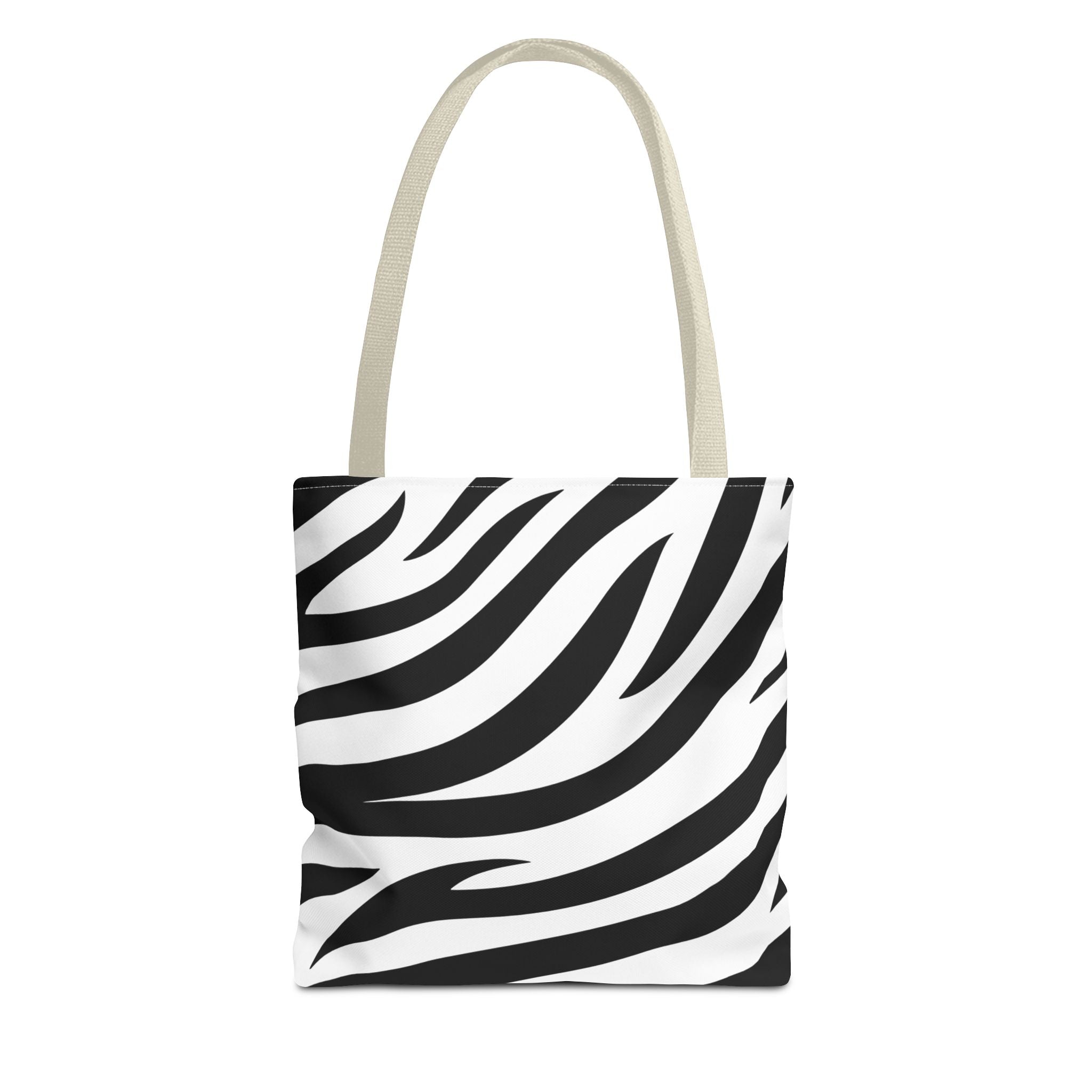 Tote Bag — Black & White Zebra Print  Fashion Tote