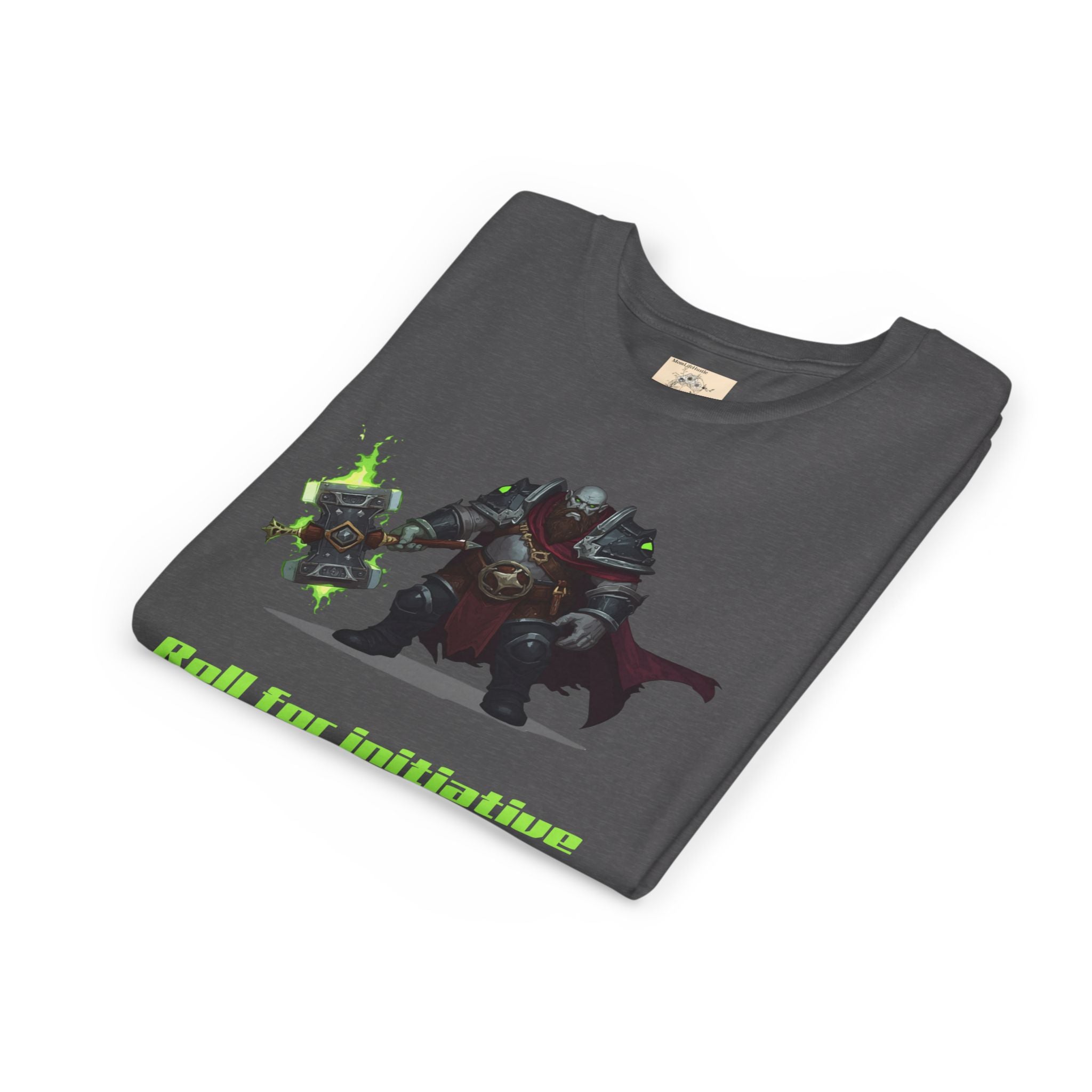 T-Shirt | 'Roll for Initiative' Fantasy RPG Character Youth Tee