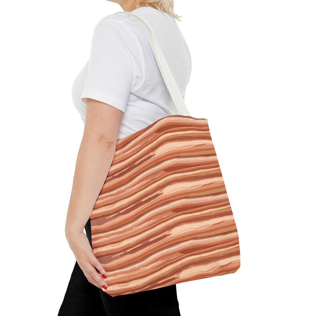Tote Bag — Rustic All-Over-Print Canvas Tote
