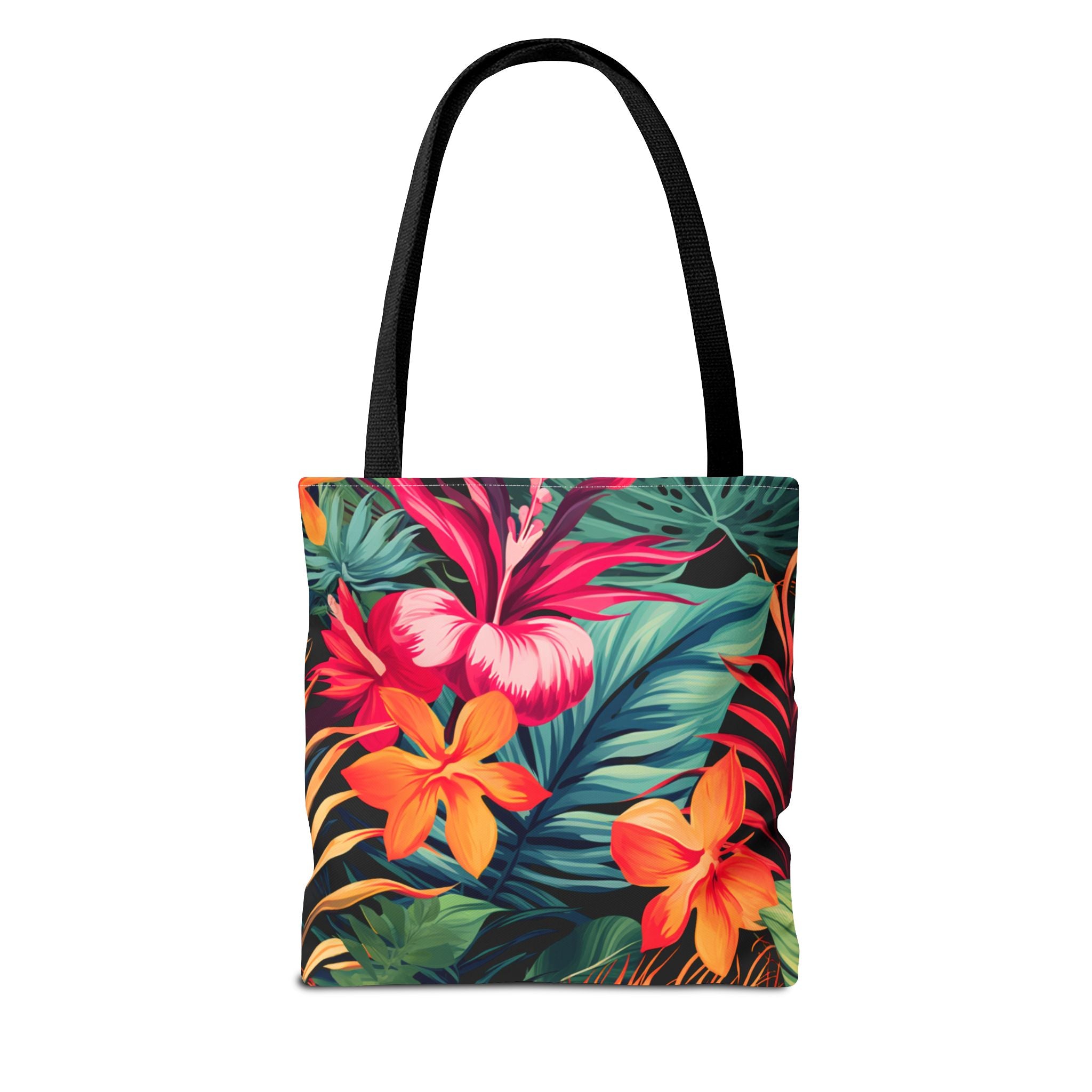 Tote Bag | Vibrant Tropical Beach & Market Tote