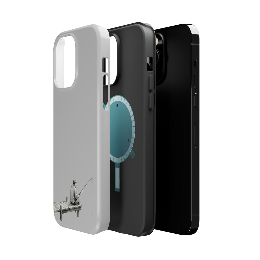 Phone Case | Fishing Dock Minimalist Magnetic Impact-Resistant Case