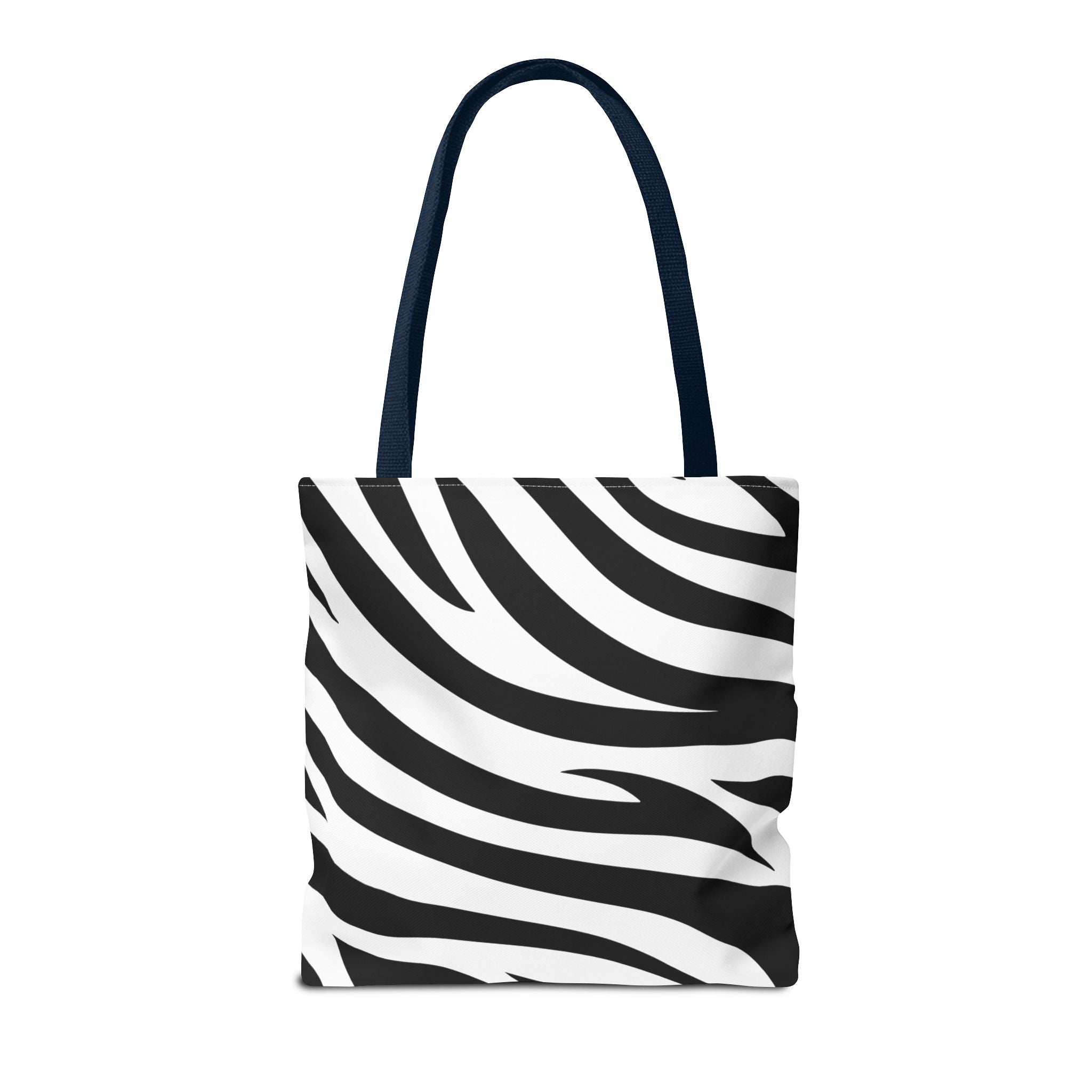 Tote Bag — Black & White Zebra Print  Fashion Tote