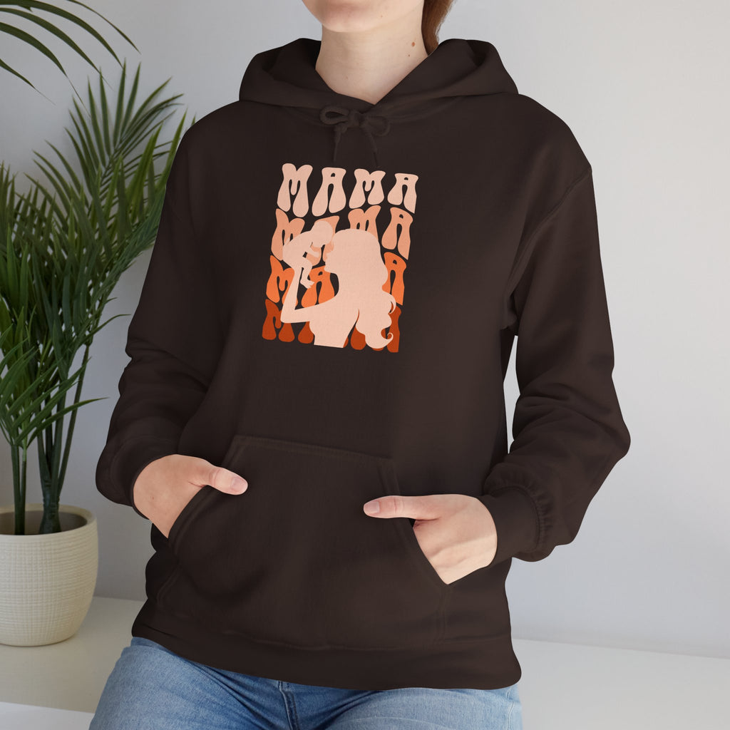 Hoodie | Mama and Baby Silhouette Graphic