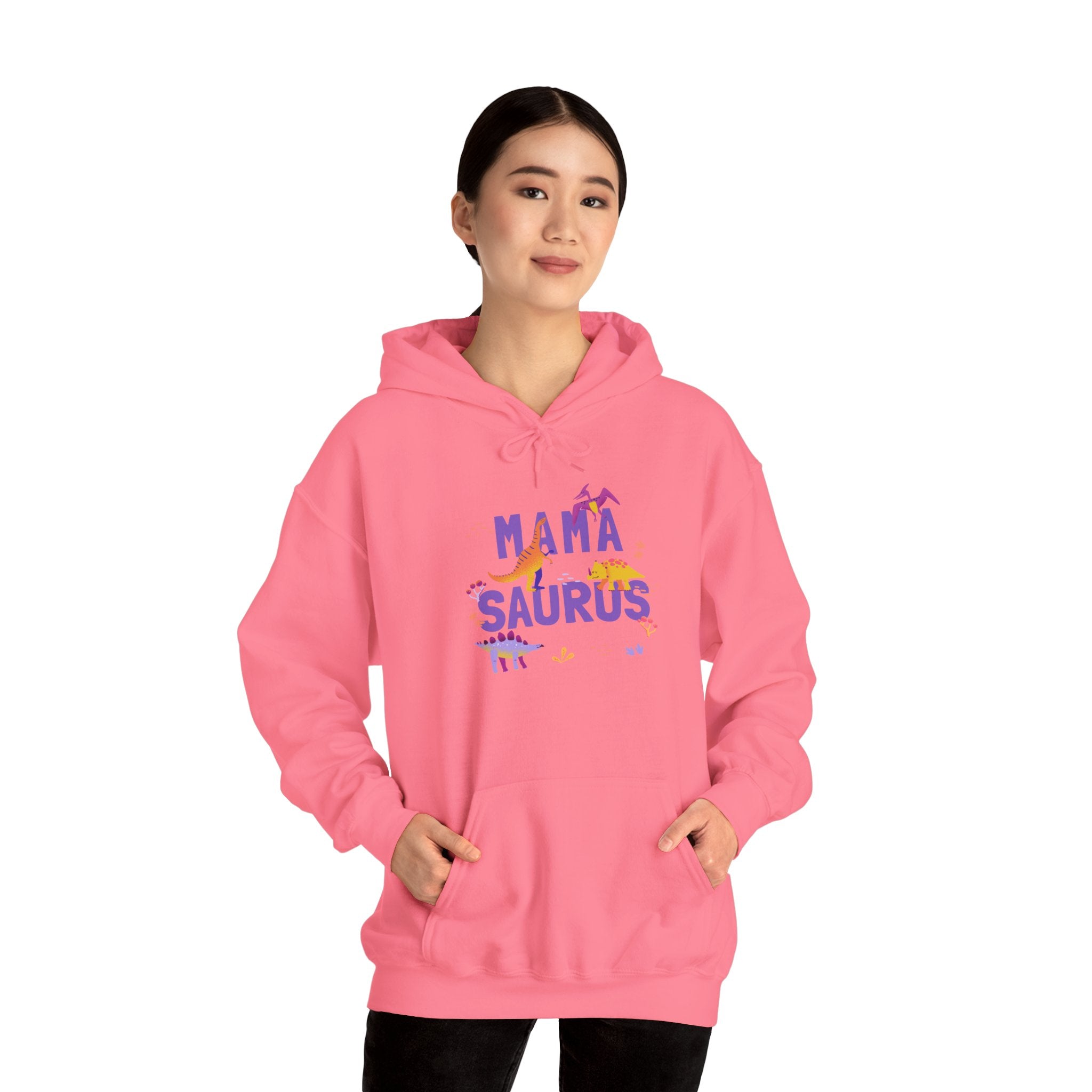 Hoodie | 'Mama Saurus' Graphic Sweatshirt