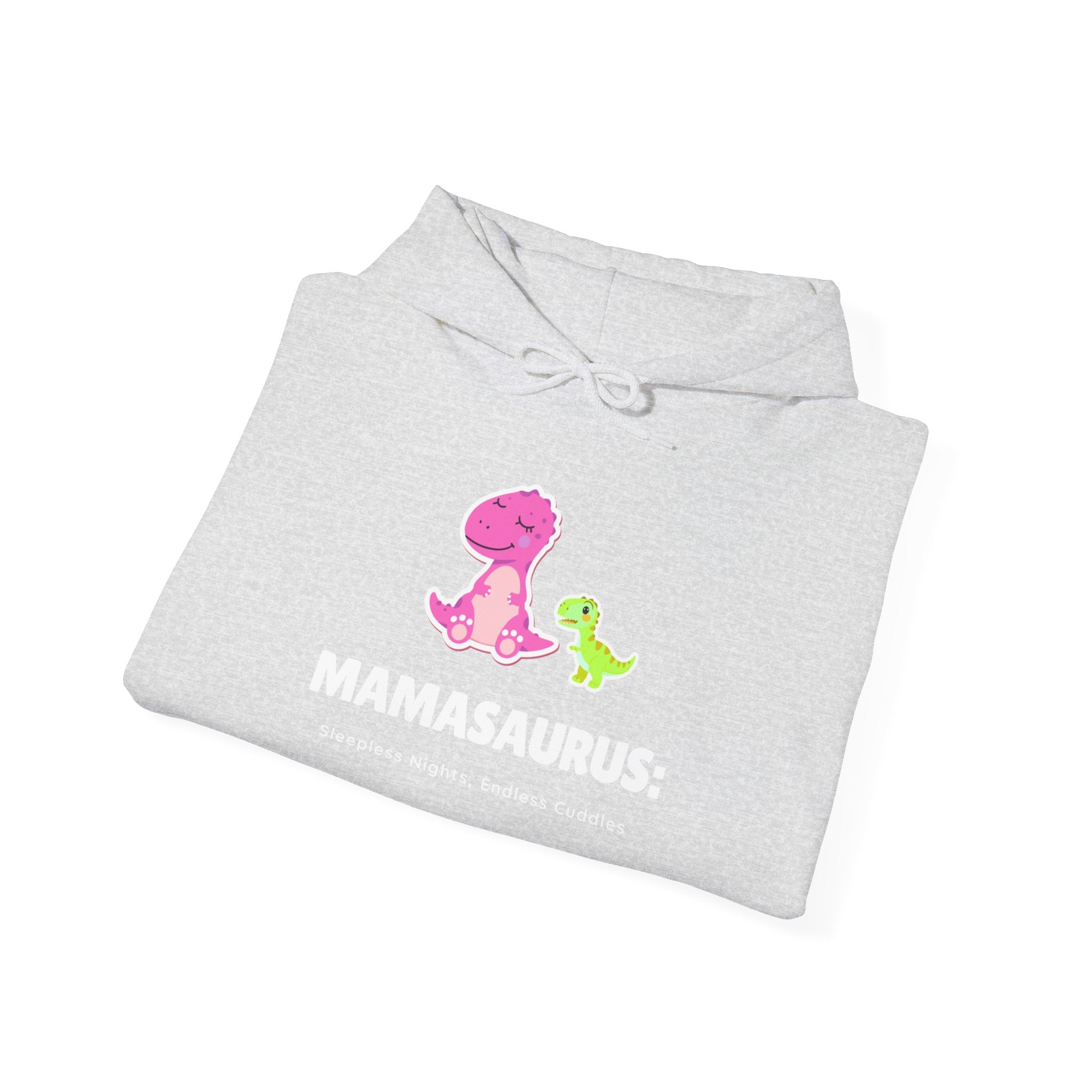 Hoodie | 'Mamasaurus' Pink Mama Dino with Baby Sweater