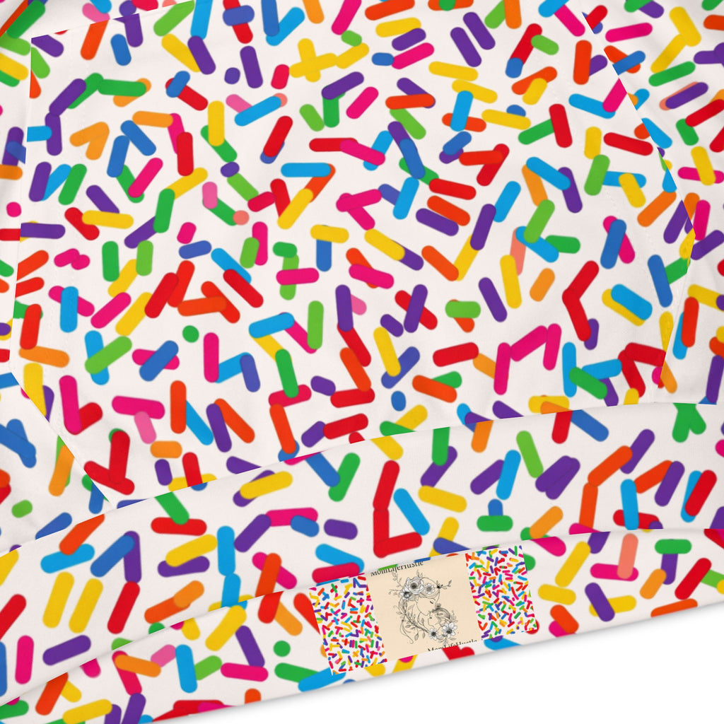 Vanilla & Rainbow Sprinkles Hoodie