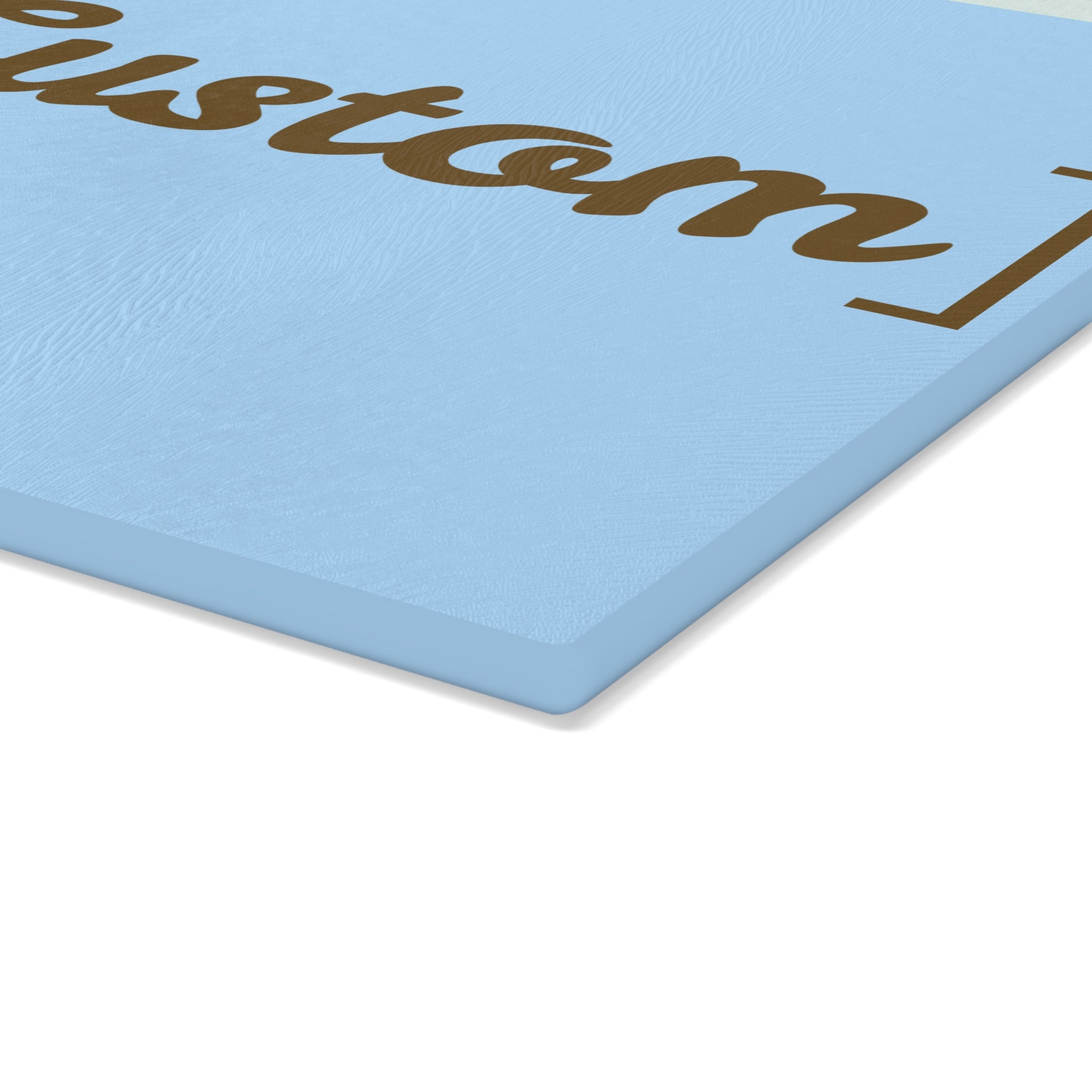 Glass Cutting Board | Personalized Name Sunflower Kitchen Decor