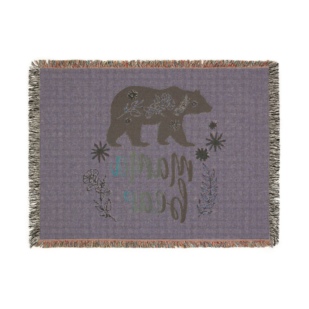 Cozy Woven Throw for Mama Bears