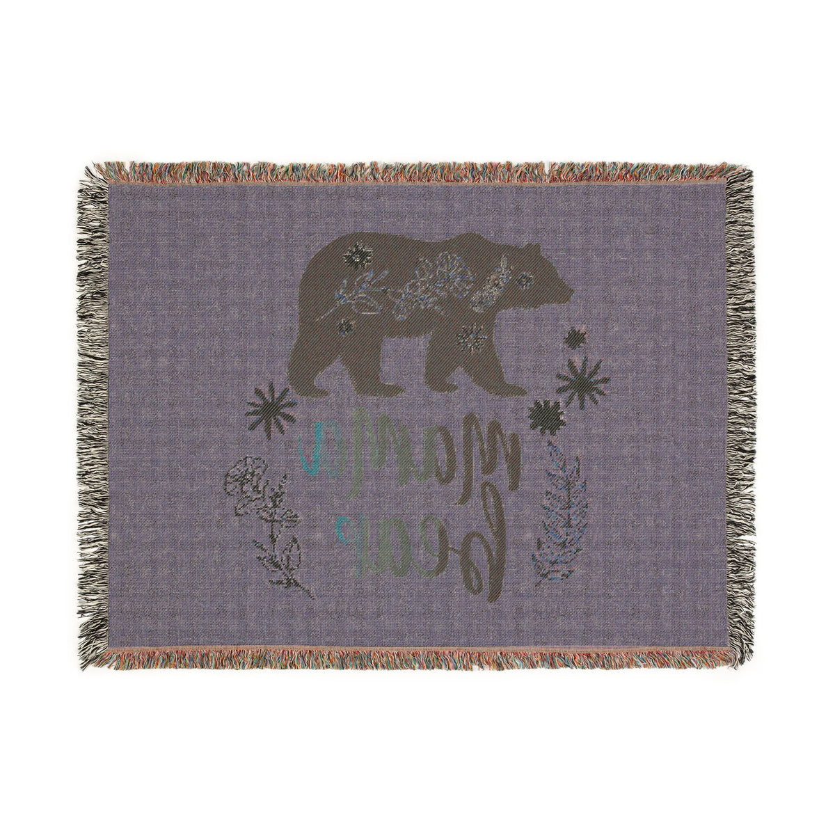 Cozy Woven Throw for Mama Bears