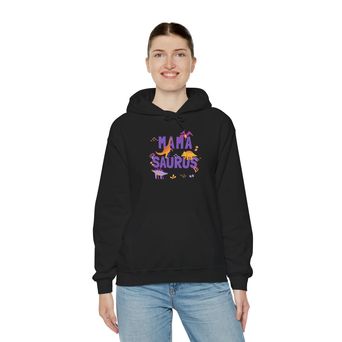 Mama Saurus Graphic Hoodie